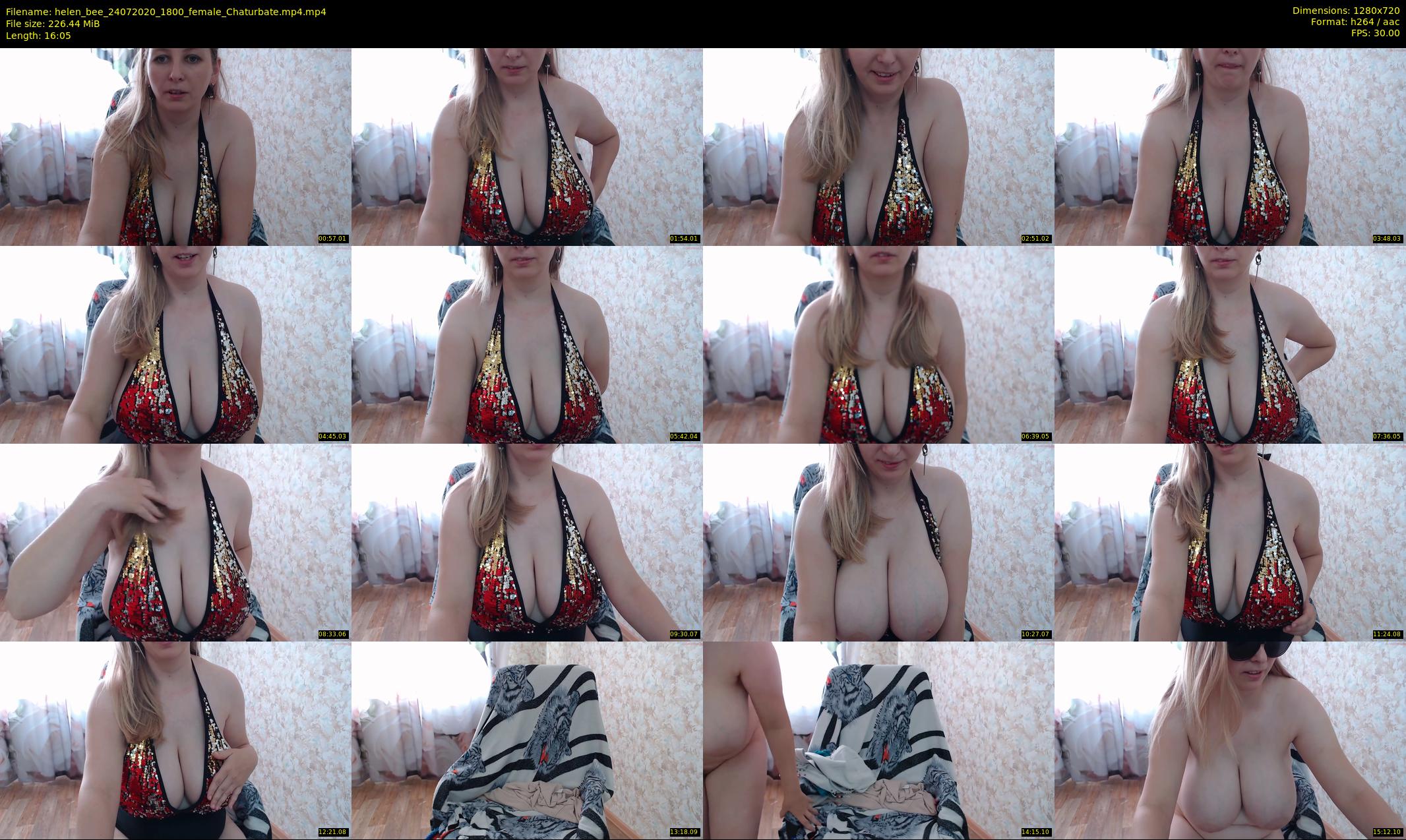 helen_bee — 17 minute Chaturbate female cam show recording, 720p, Jul 24, 2020