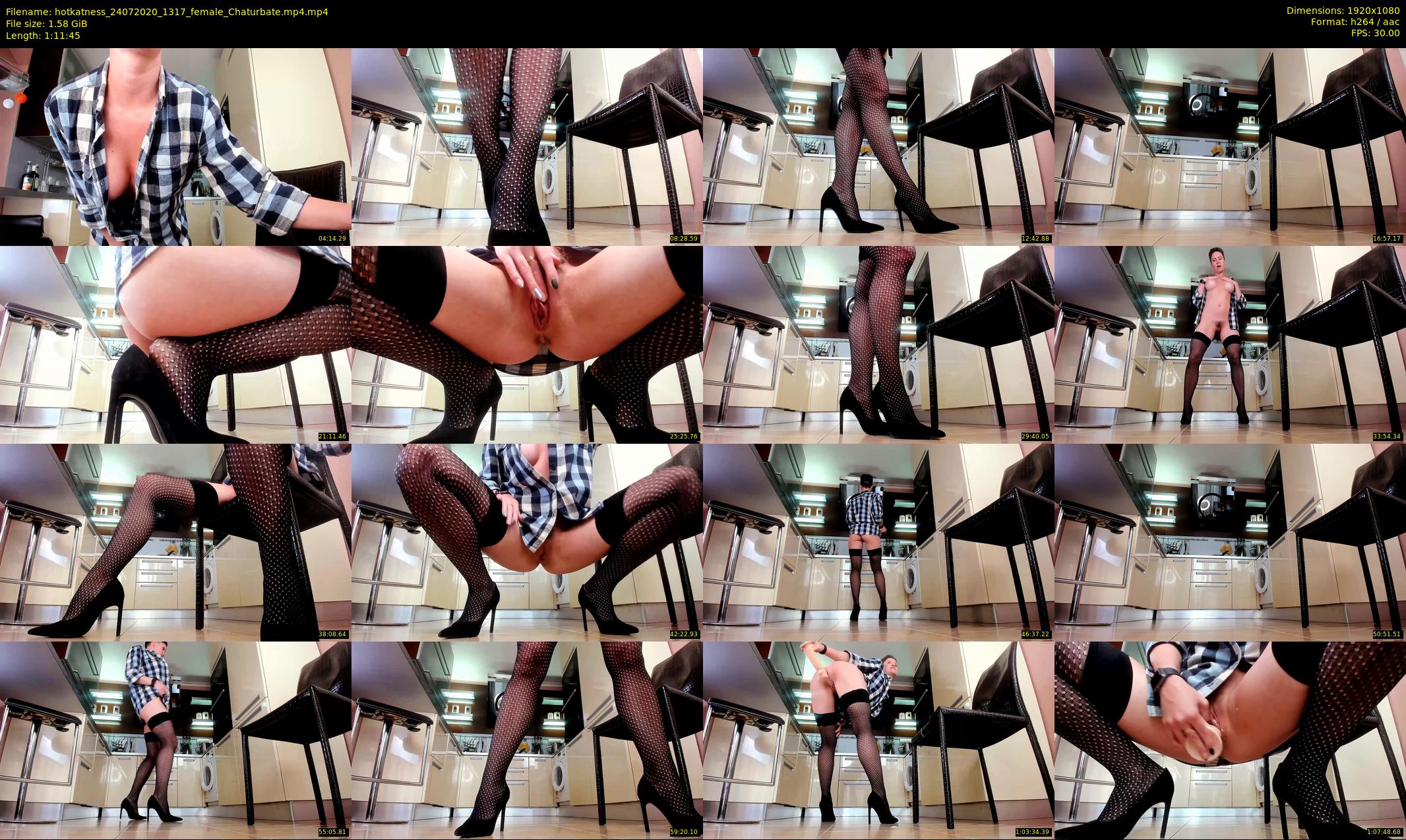 hotkatness — 72 minute Chaturbate female cam show recording, 1080p, Jul 24, 2020
