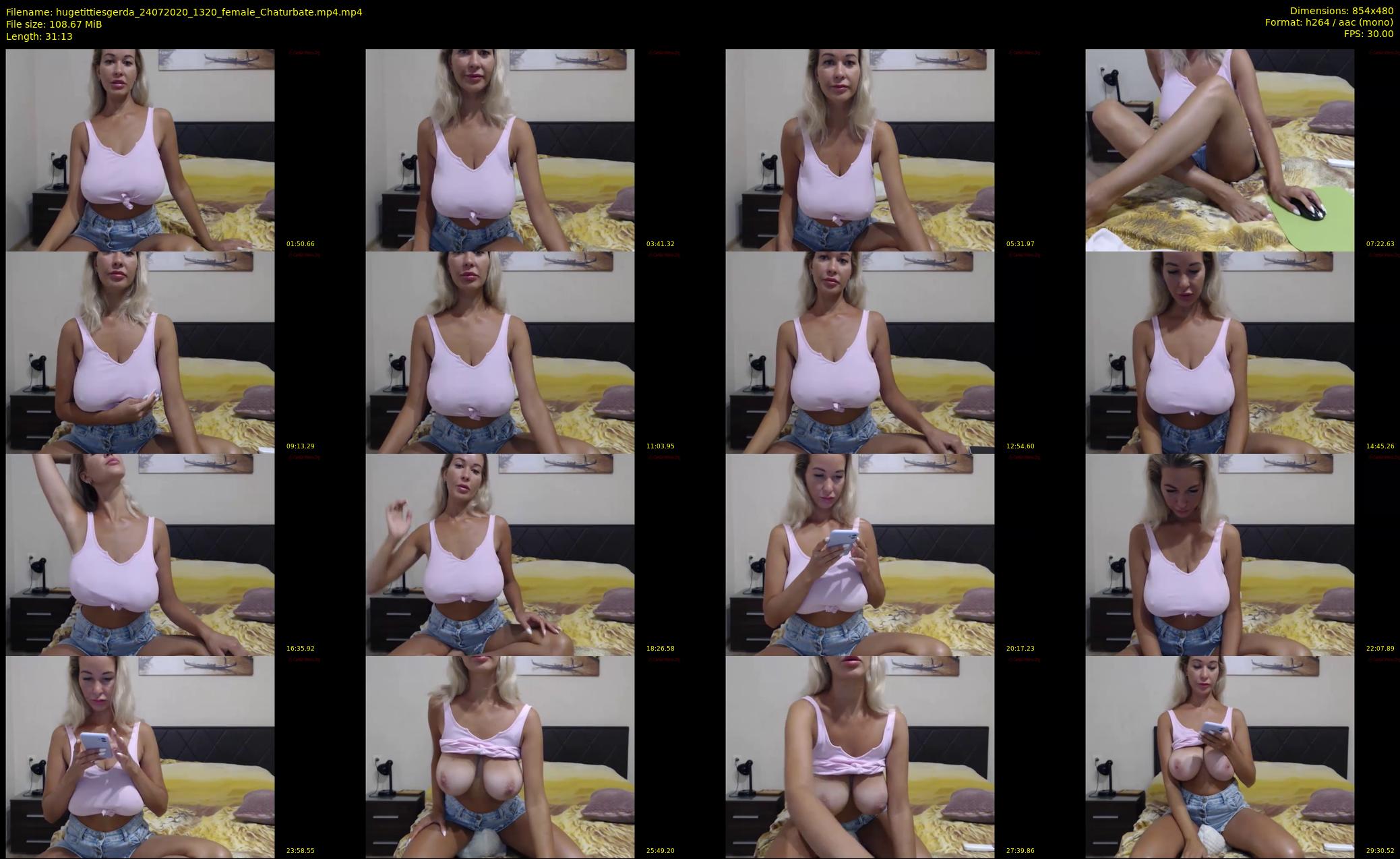 hugetittiesgerda — 32 minute Chaturbate female cam show recording, 480p, Jul 24, 2020