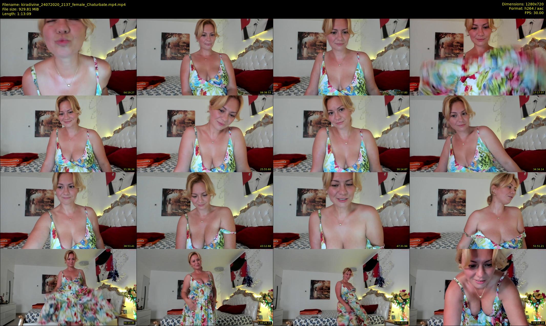 kiradivine — 74 minute Chaturbate female cam show recording, 720p, Jul 24, 2020