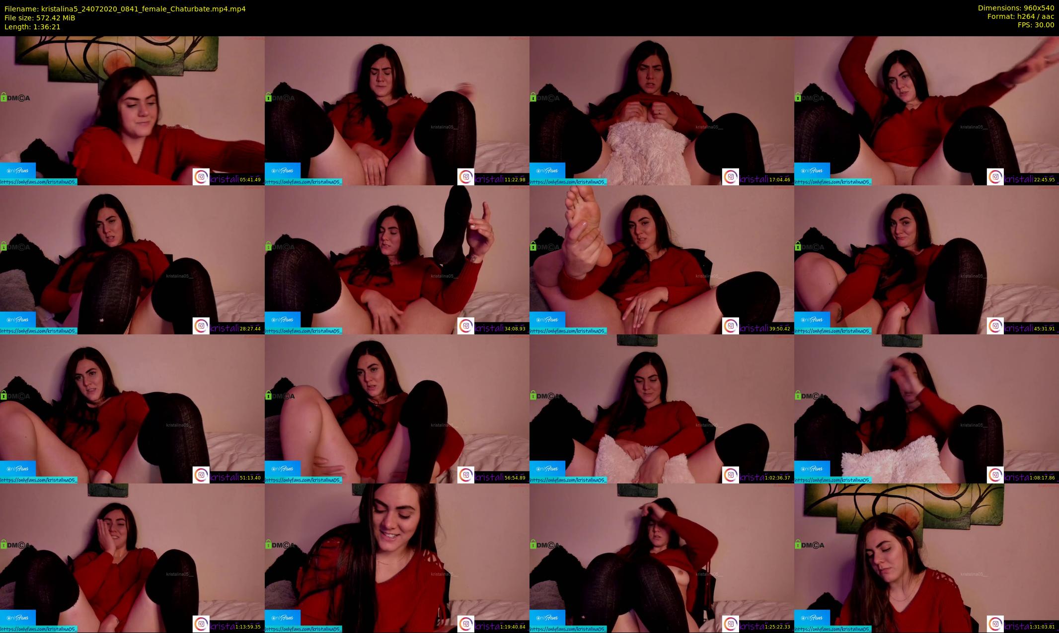 kristalina5 — 97 minute Chaturbate female cam show recording, 480p, Jul 24, 2020