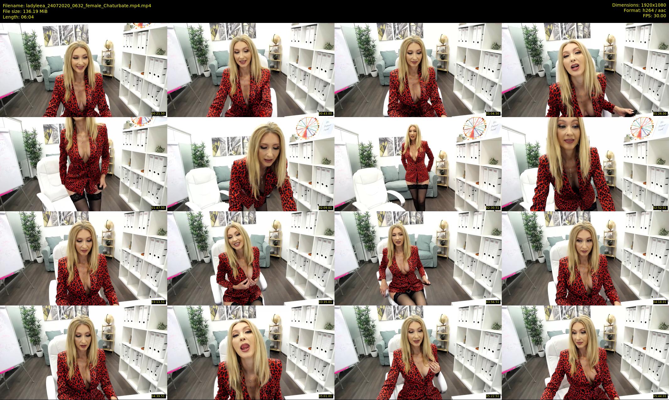 ladyleea — 7 minute Chaturbate female cam show recording, 1080p, Jul 24, 2020