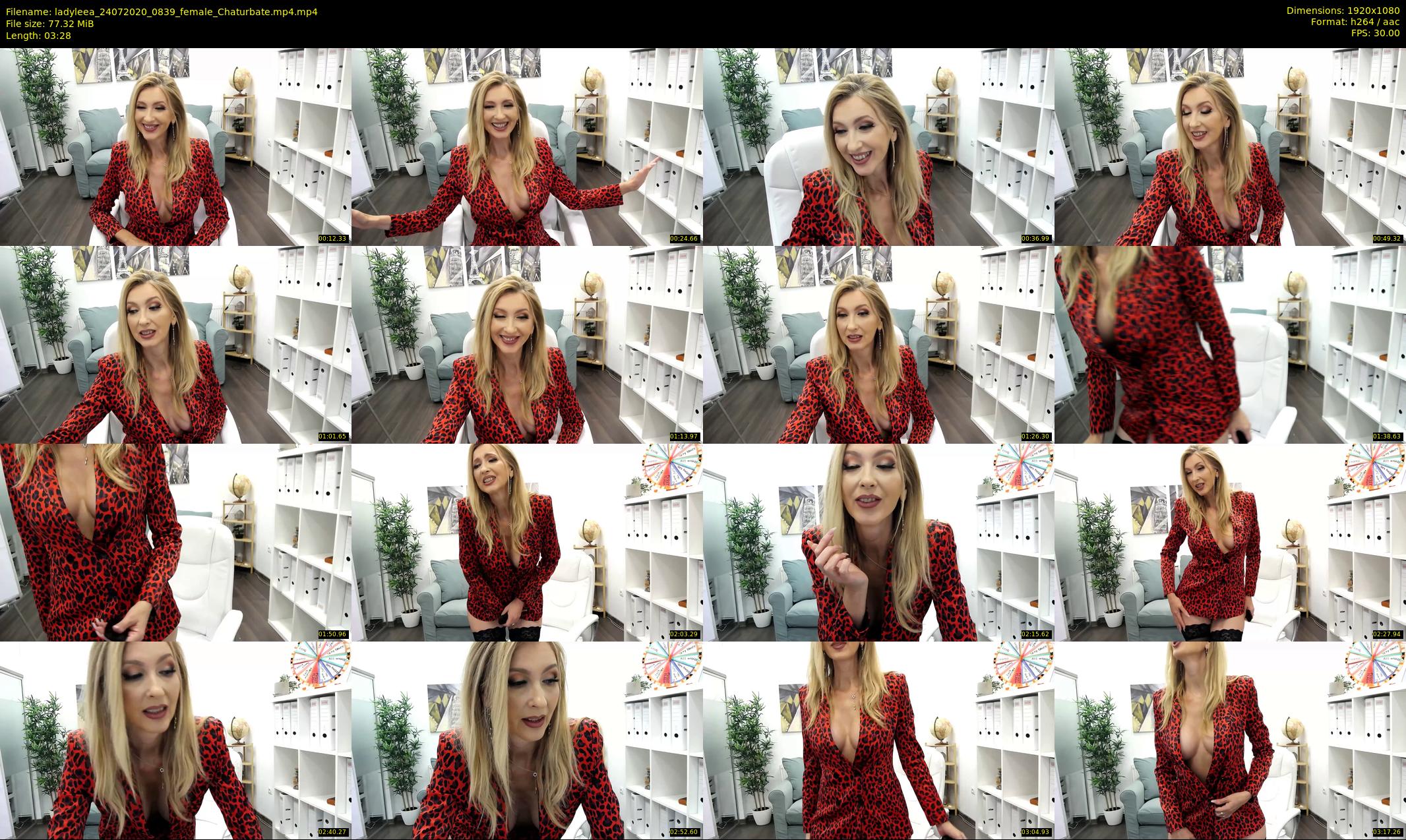 ladyleea — 4 minute Chaturbate female cam show recording, 1080p, Jul 24, 2020