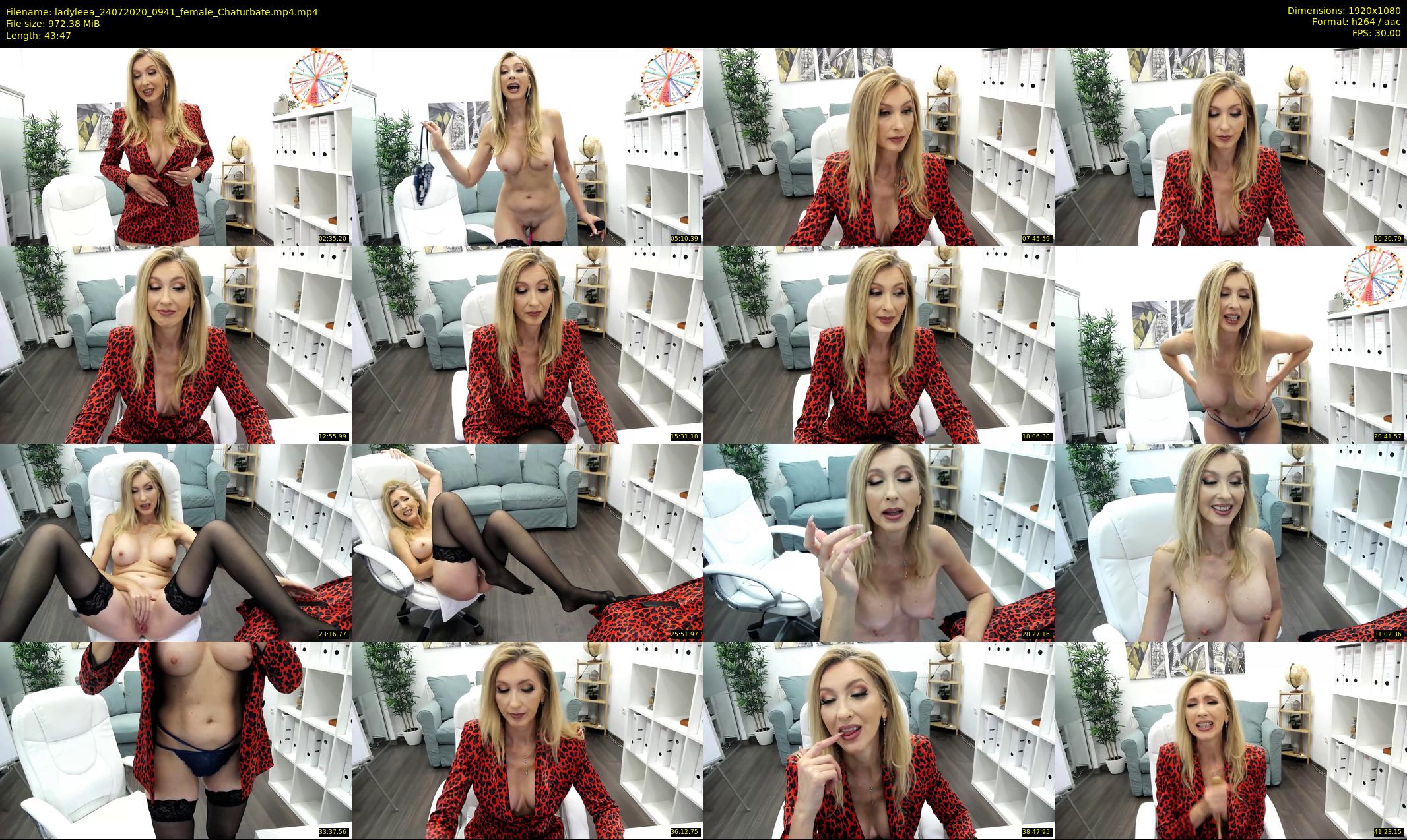 ladyleea — 44 minute Chaturbate female cam show recording, 1080p, Jul 24, 2020