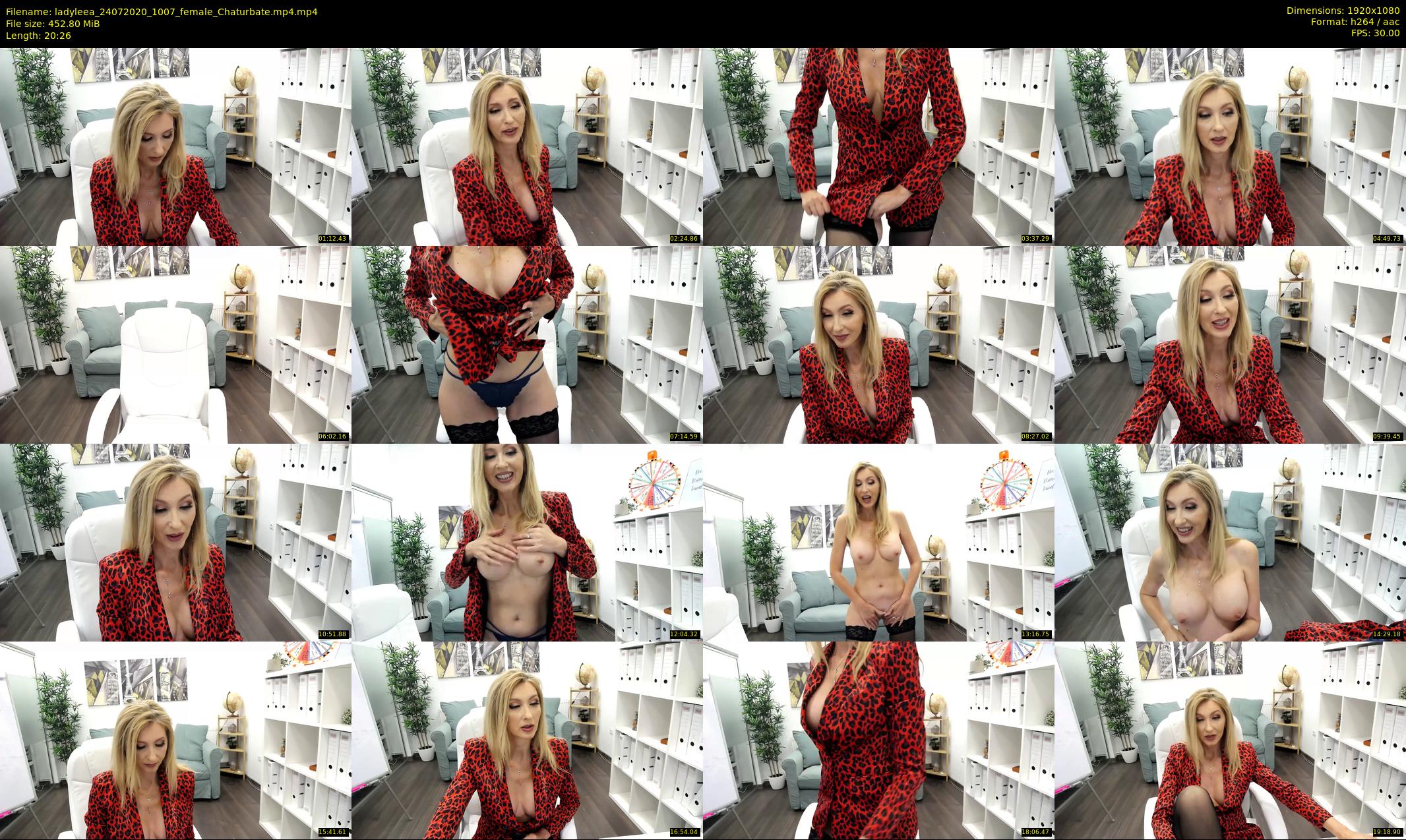 ladyleea — 21 minute Chaturbate female cam show recording, 1080p, Jul 24, 2020