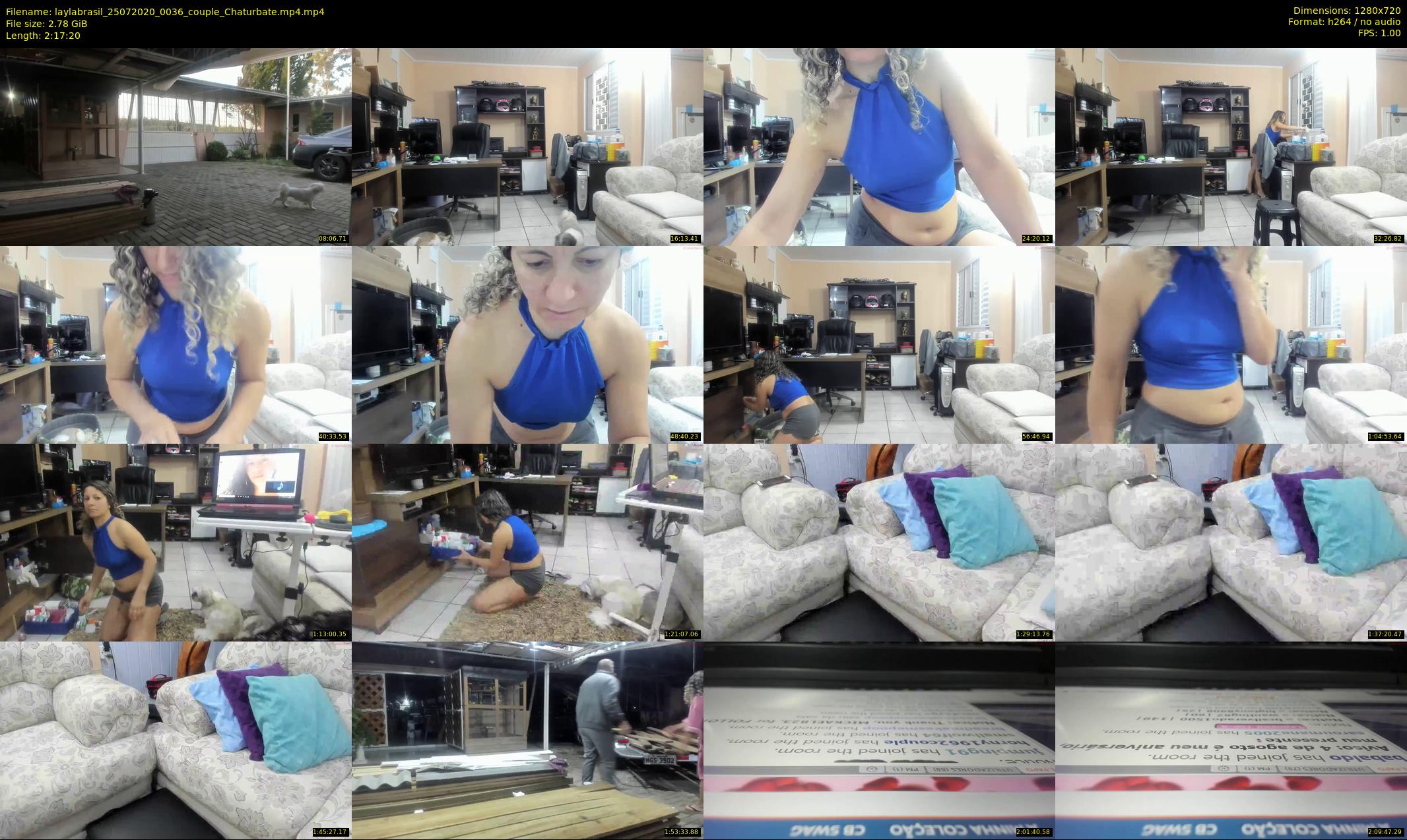 laylabrasil — 138 minute Chaturbate female cam show recording, 720p, Jul 25, 2020