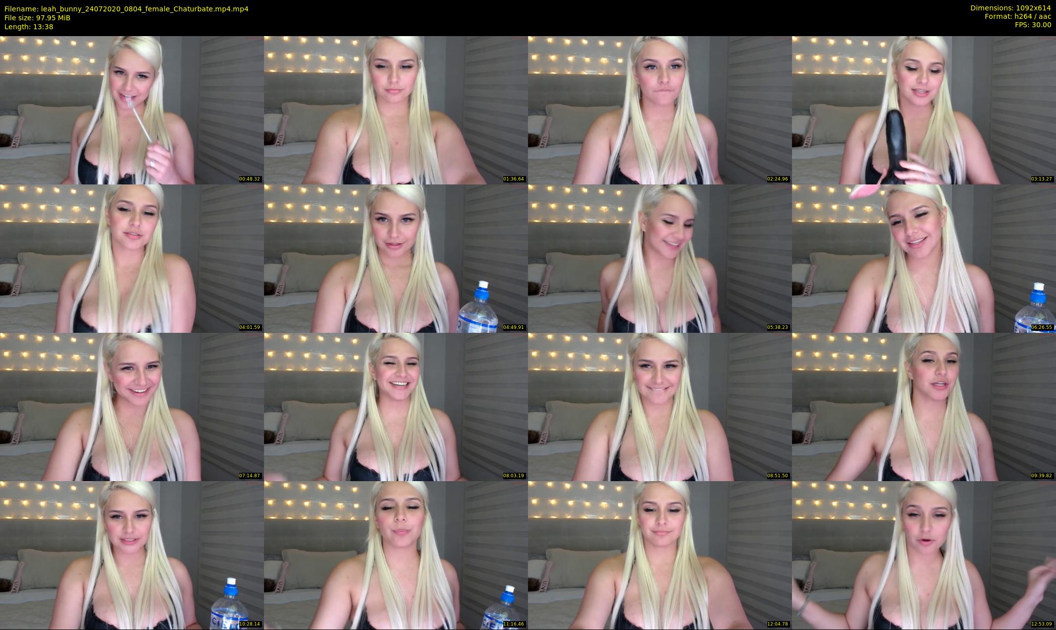 leah_bunny — 14 minute Chaturbate female cam show recording, 480p, Jul 24, 2020