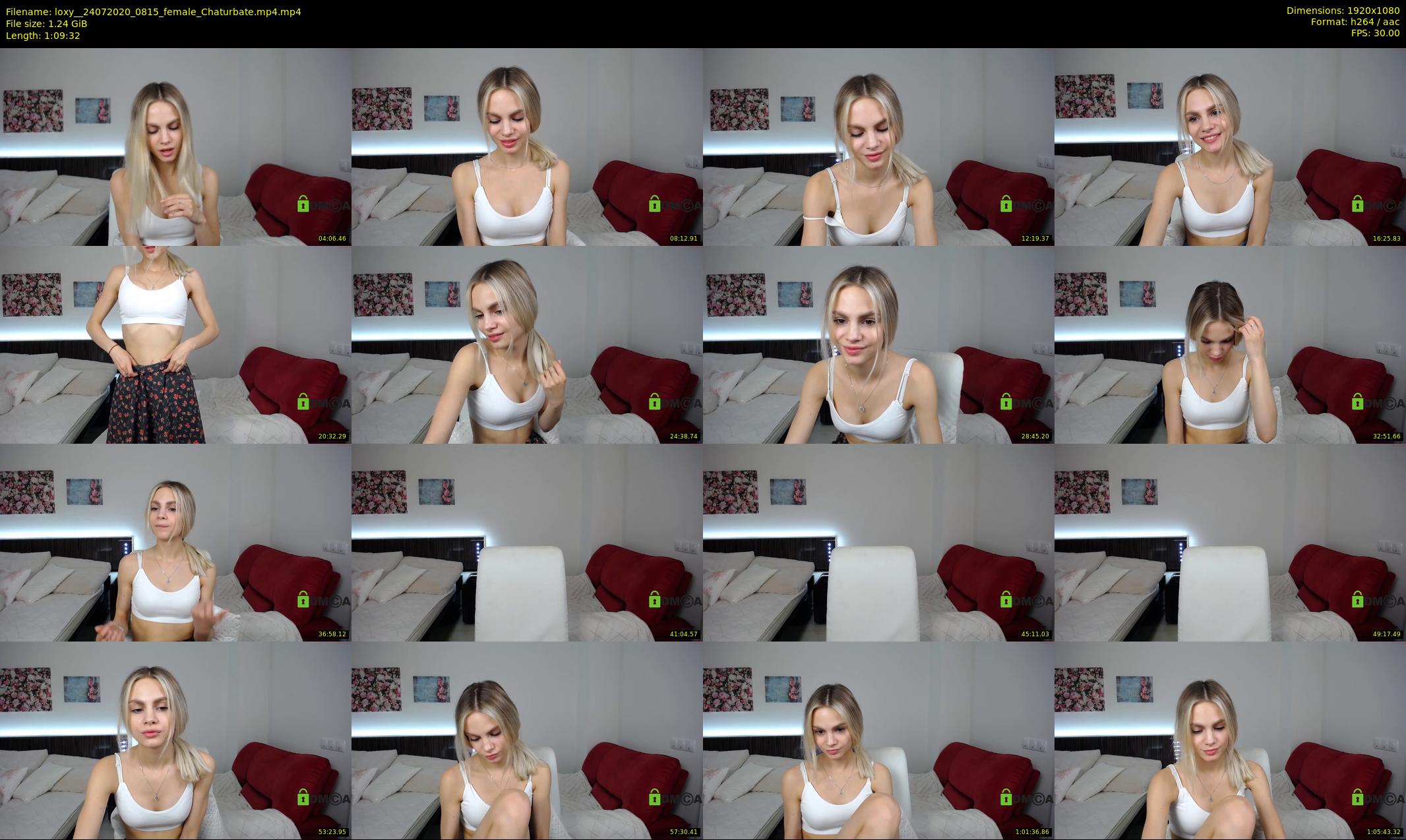 loxy_ — 70 minute Chaturbate female cam show recording, 1080p, Jul 24, 2020
