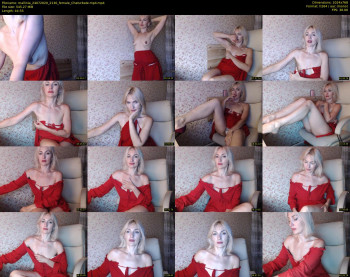 mallinia — 45 minute Chaturbate female cam show recording, 720p, Jul 24, 2020