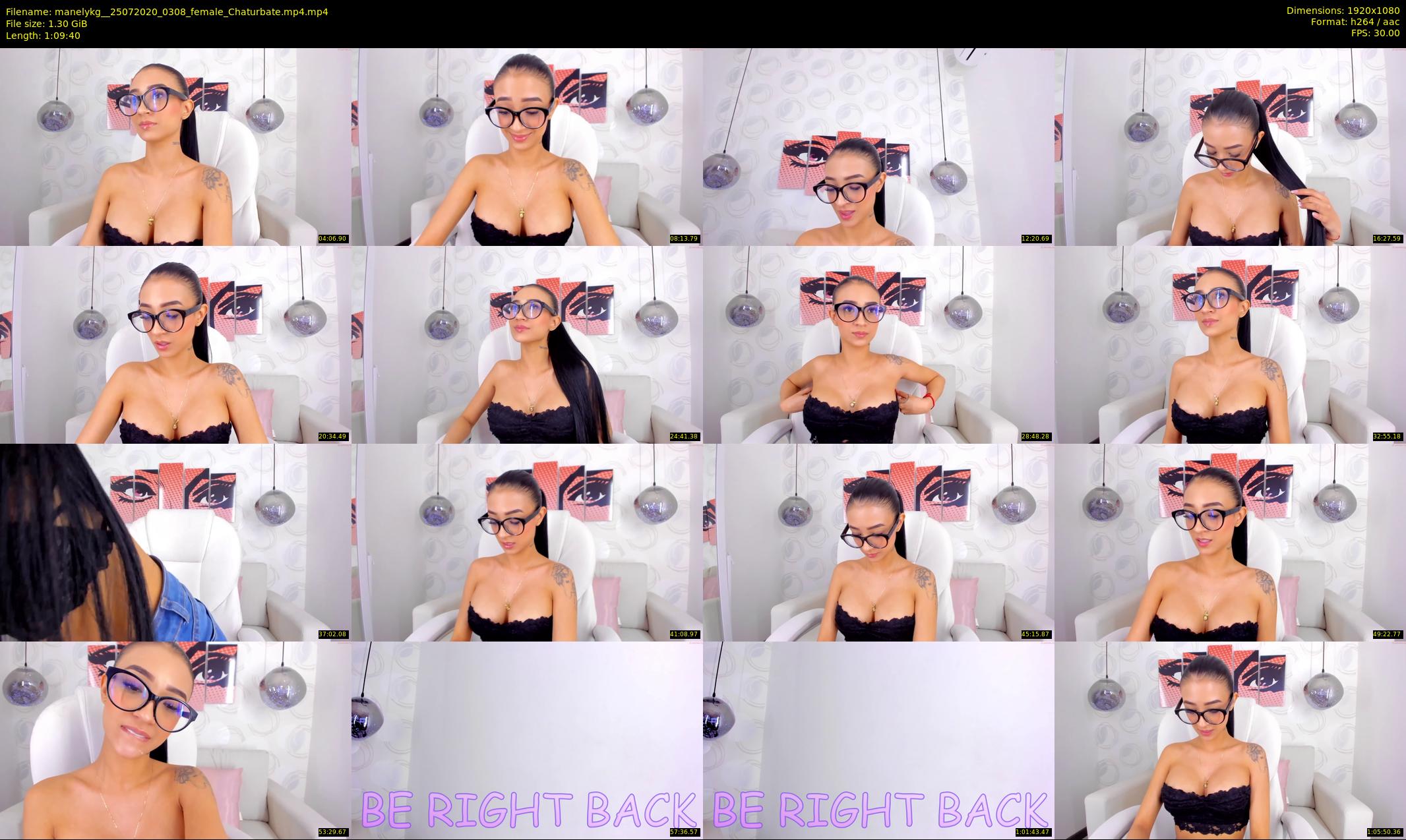 manelykg_ — 70 minute Chaturbate female cam show recording, 1080p, Jul 25, 2020