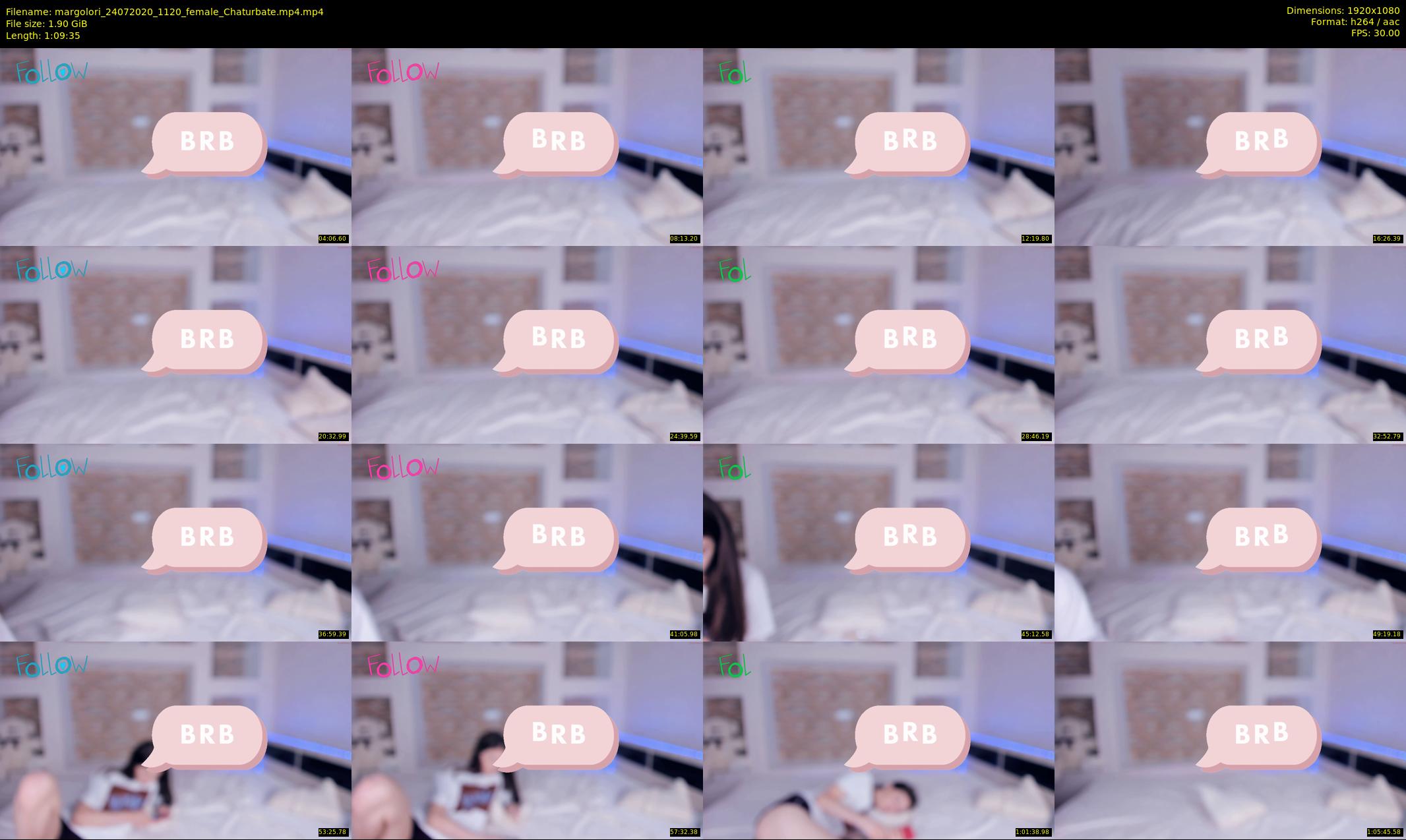 margolori — 70 minute Chaturbate couple cam show recording, 1080p, Jul 24, 2020
