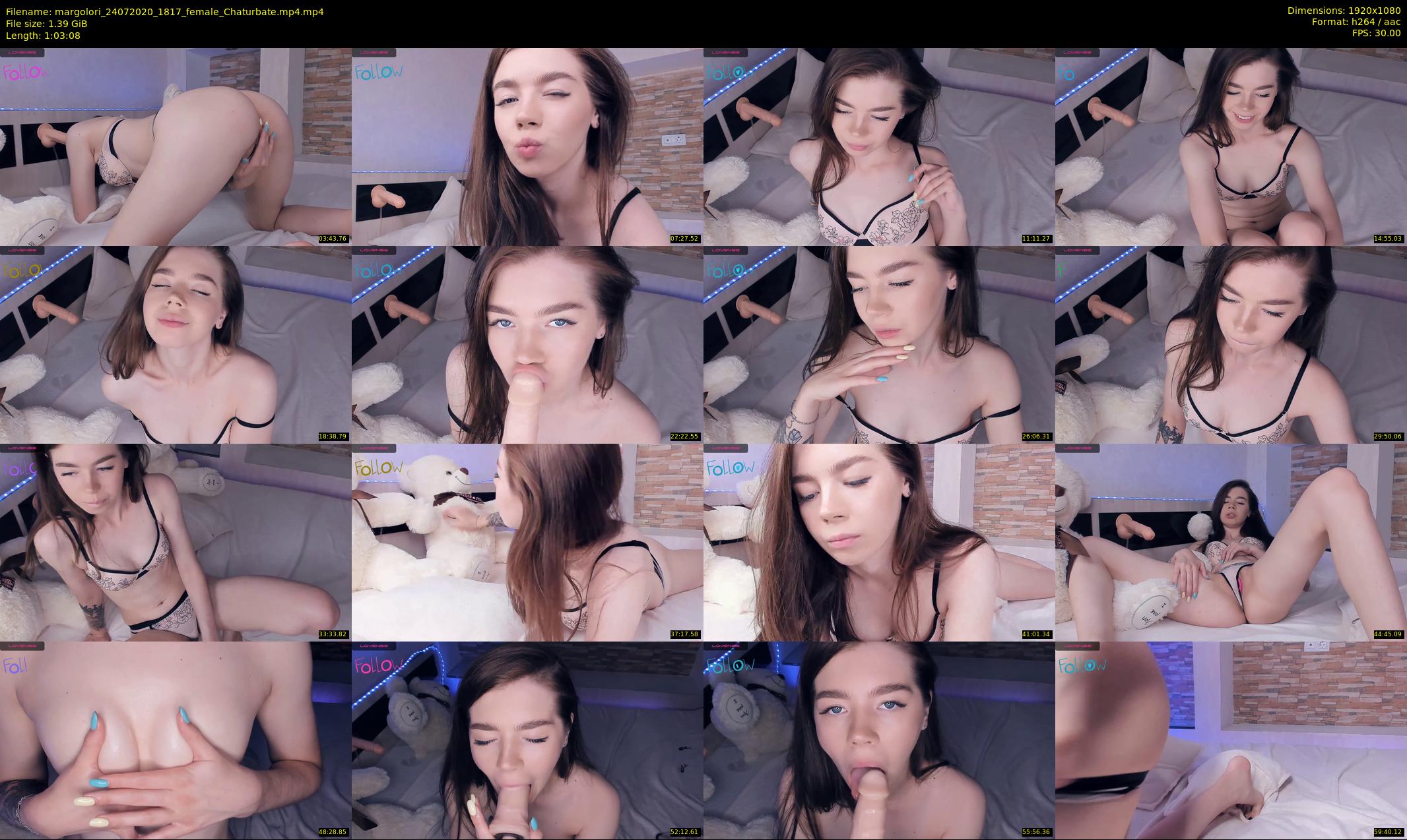 margolori — 64 minute Chaturbate couple cam show recording, 1080p, Jul 24, 2020