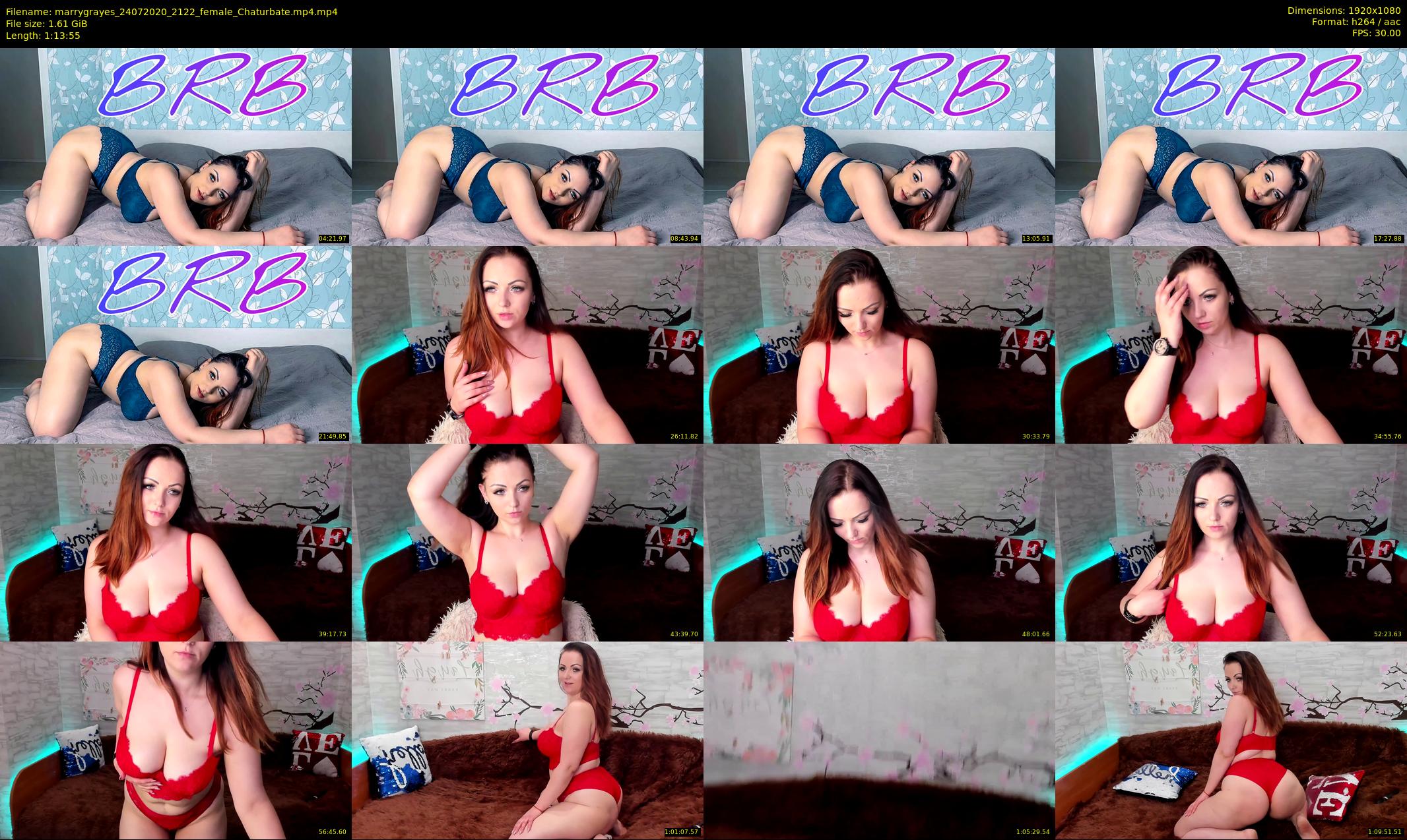 marrygrayes — 74 minute Chaturbate female cam show recording, 1080p, Jul 24, 2020