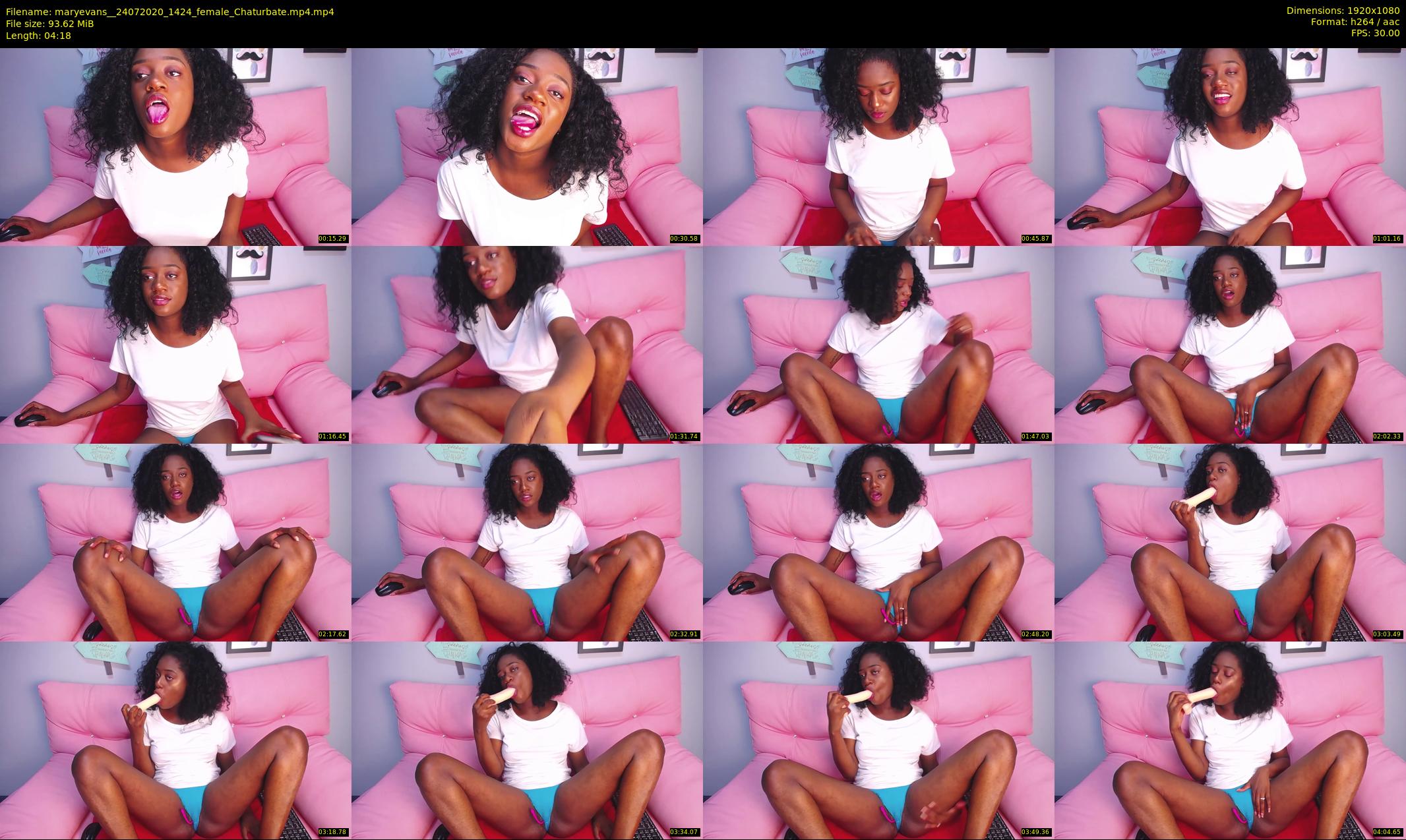 maryevans_ — 5 minute Chaturbate female cam show recording, 1080p, Jul 24, 2020