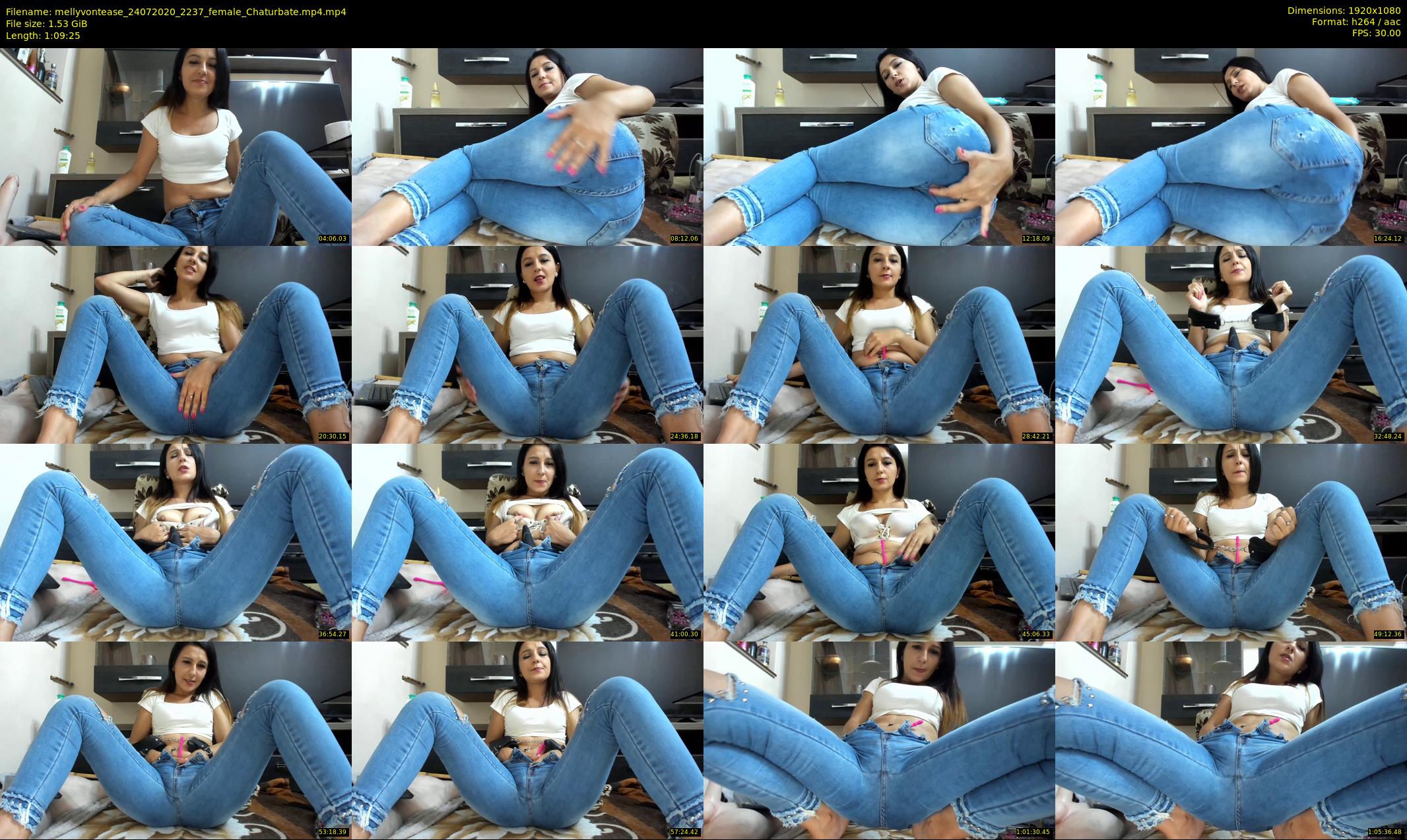 mellyvontease — 70 minute Chaturbate female cam show recording, 1080p, Jul 24, 2020