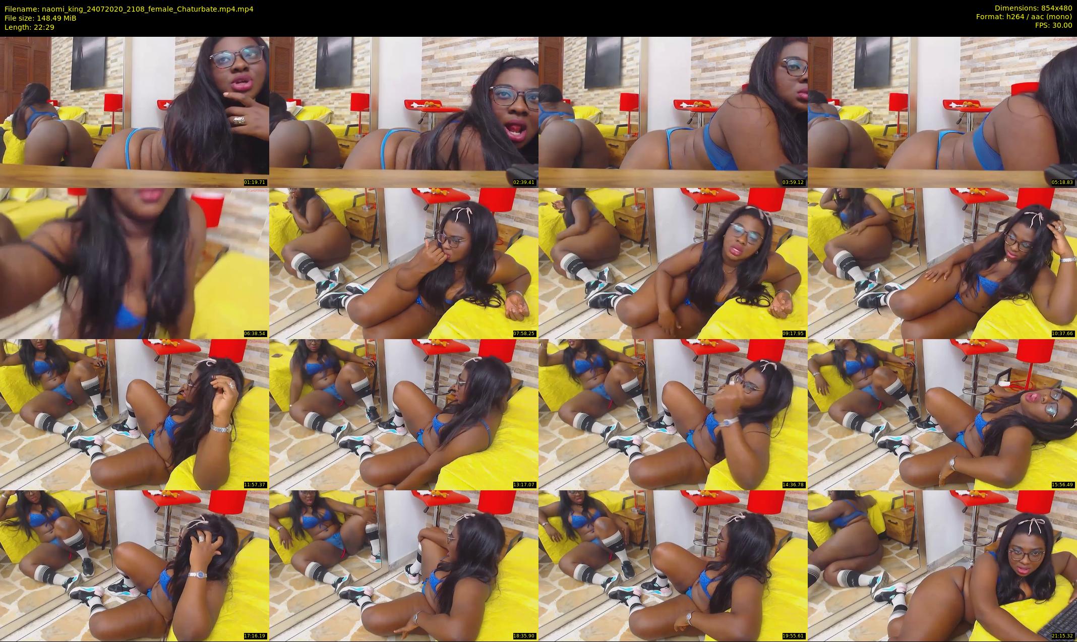 naomi_king — 23 minute Chaturbate female cam show recording, 480p, Jul 24, 2020