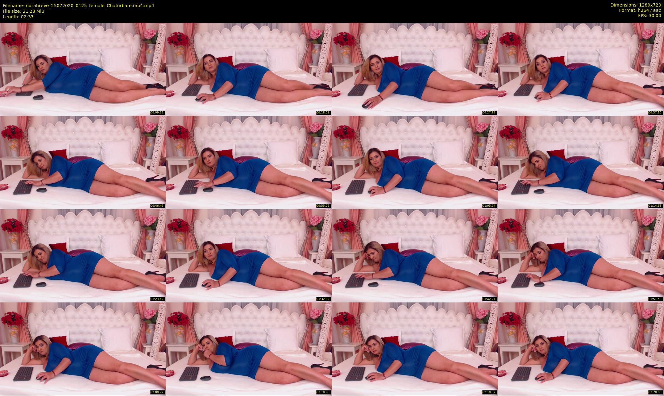 norahreve — 3 minute Chaturbate female cam show recording, 720p, Jul 25, 2020