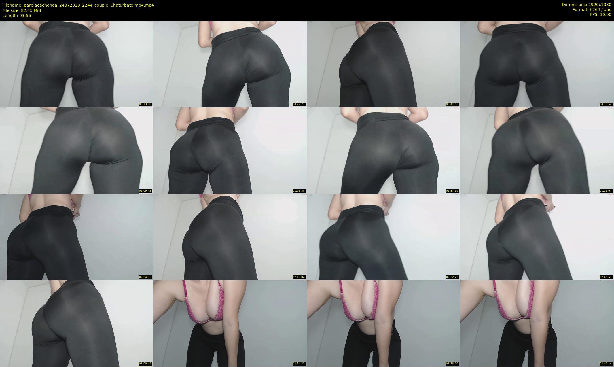 parejacachonda — 4 minute Chaturbate couple cam show recording, 1080p, Jul 24, 2020