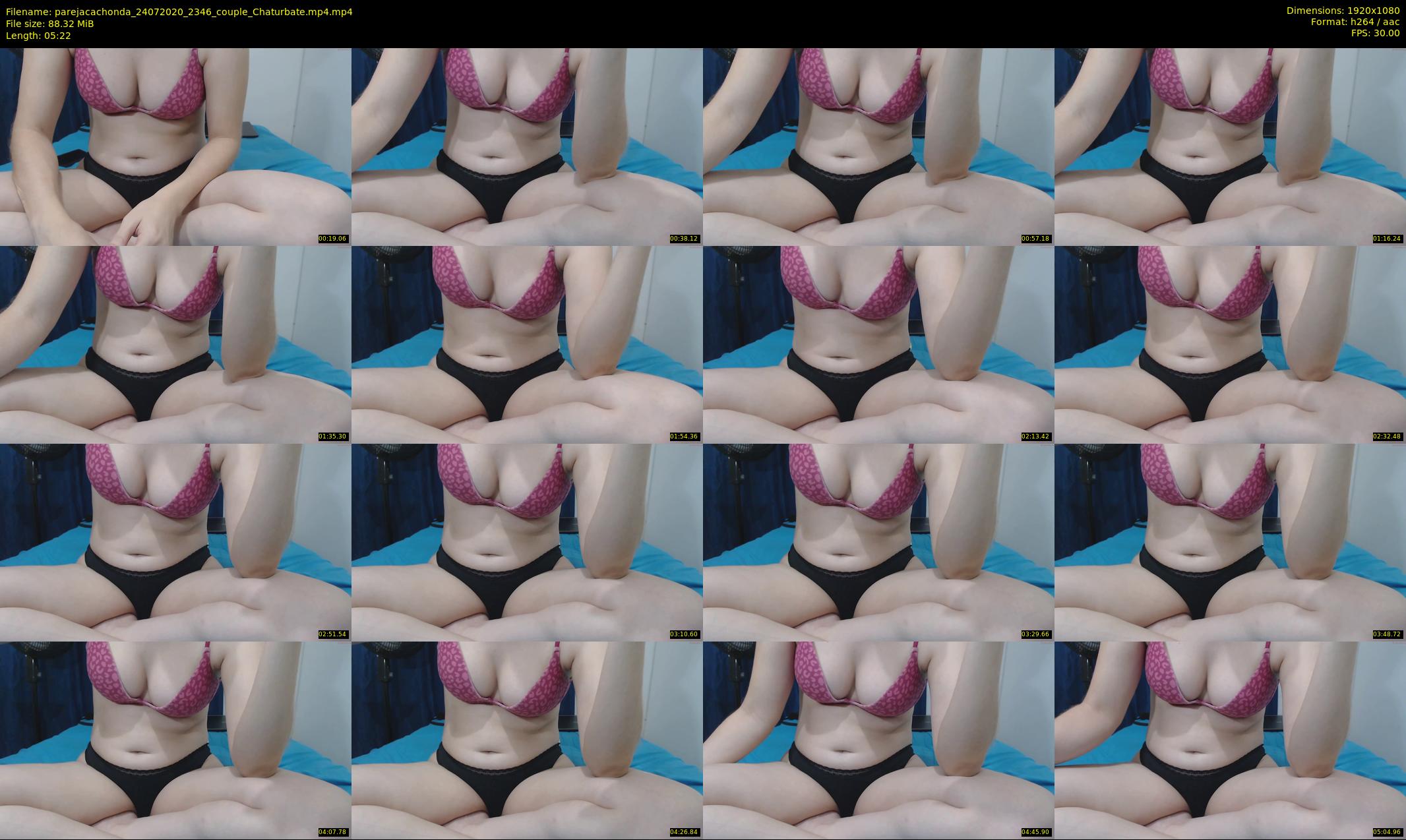 parejacachonda — 6 minute Chaturbate couple cam show recording, 1080p, Jul 24, 2020