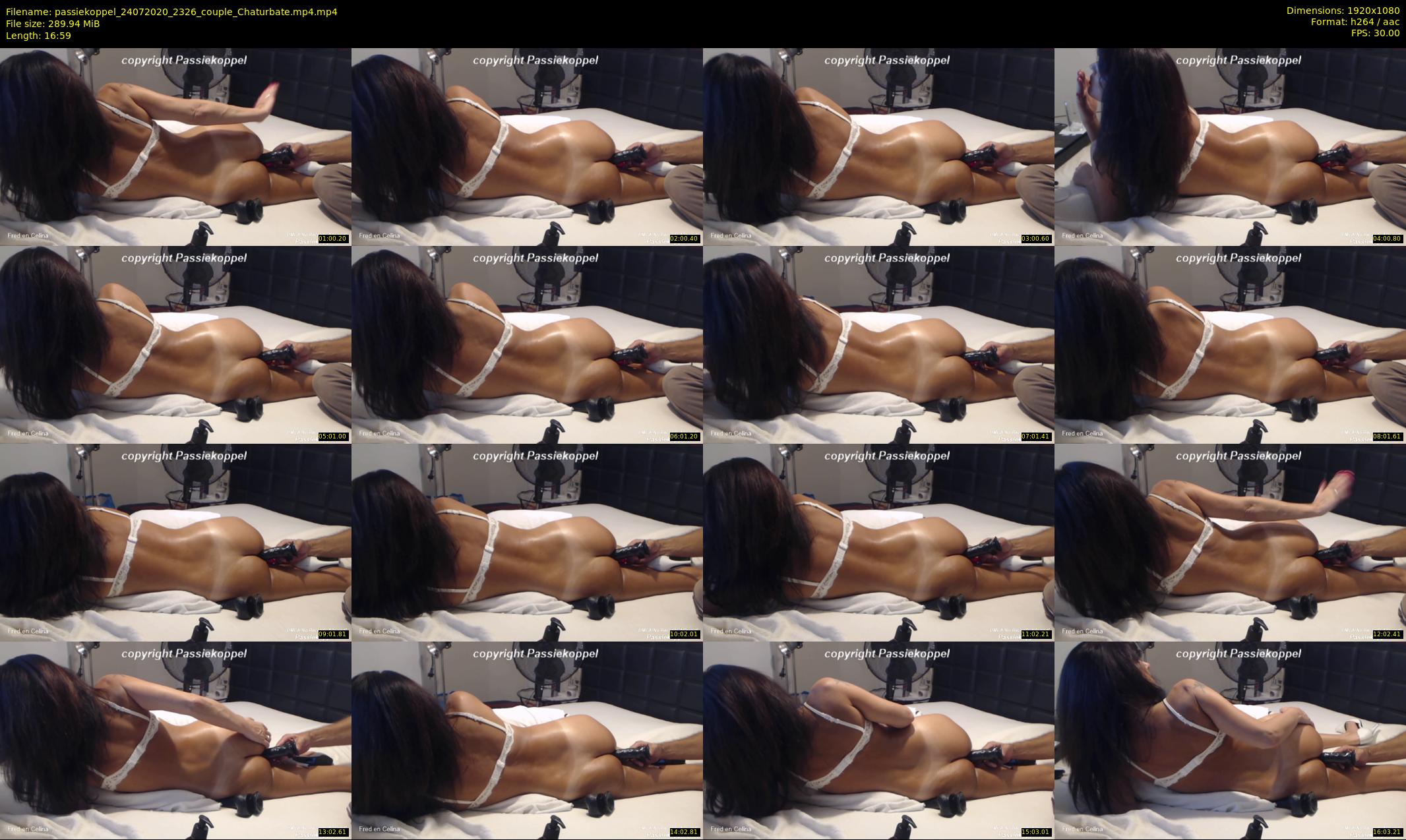 passiekoppel — 17 minute Chaturbate couple cam show recording, 1080p, Jul 24, 2020
