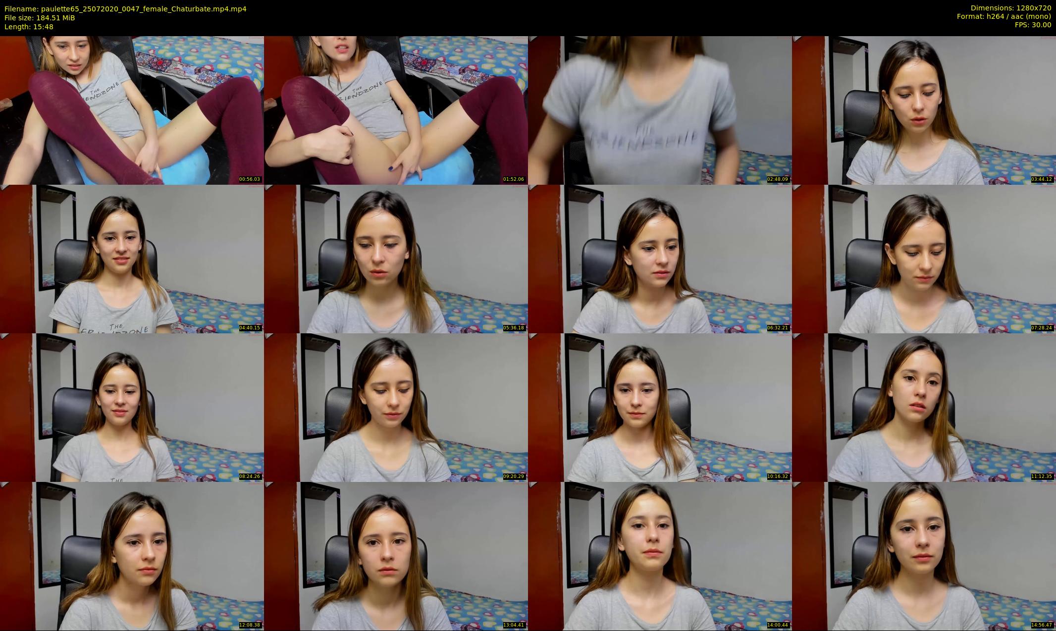 paulette65 — 16 minute Chaturbate female cam show recording, 720p, Jul 25, 2020