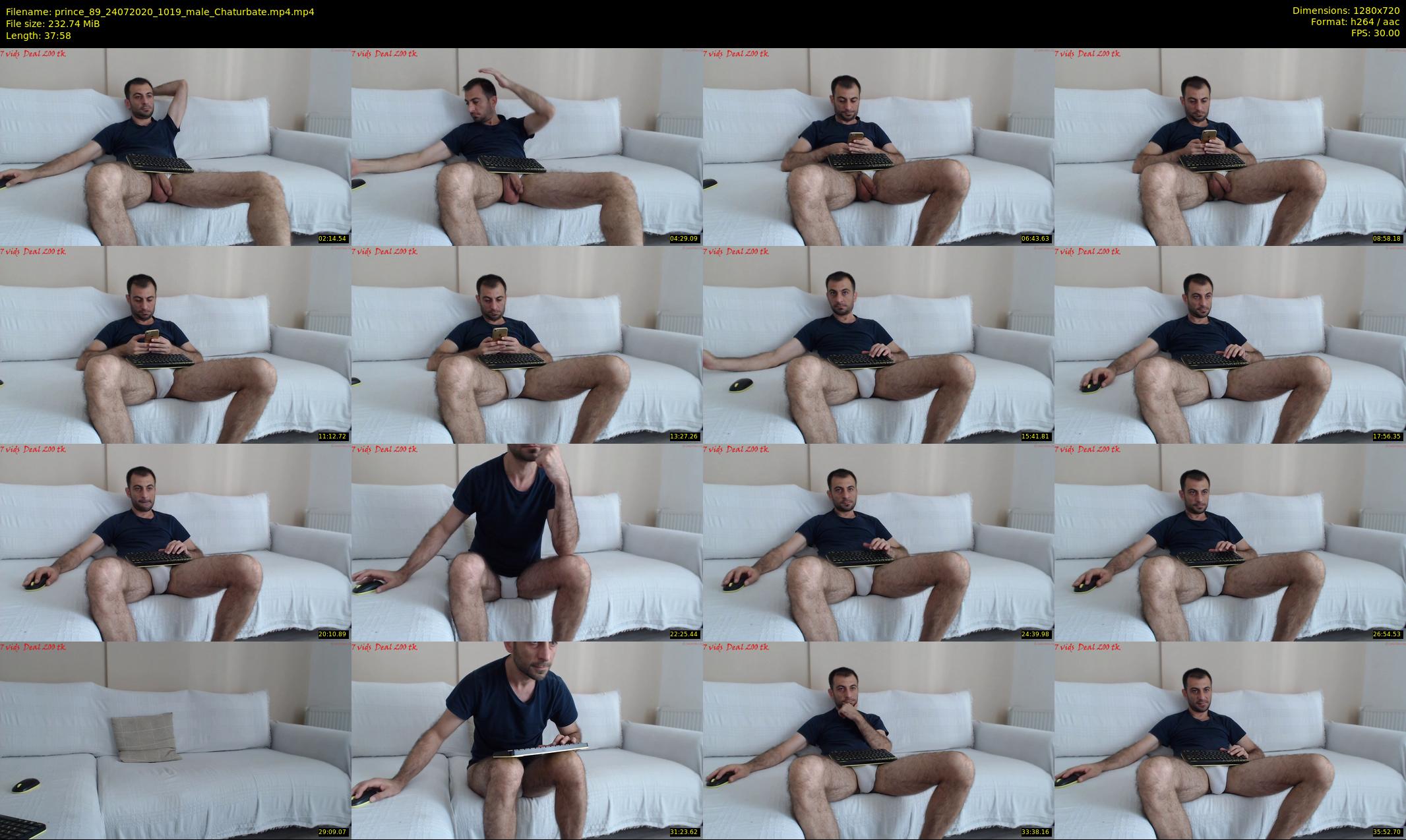 prince_89 — 38 minute Chaturbate male cam show recording, 720p, Jul 24, 2020