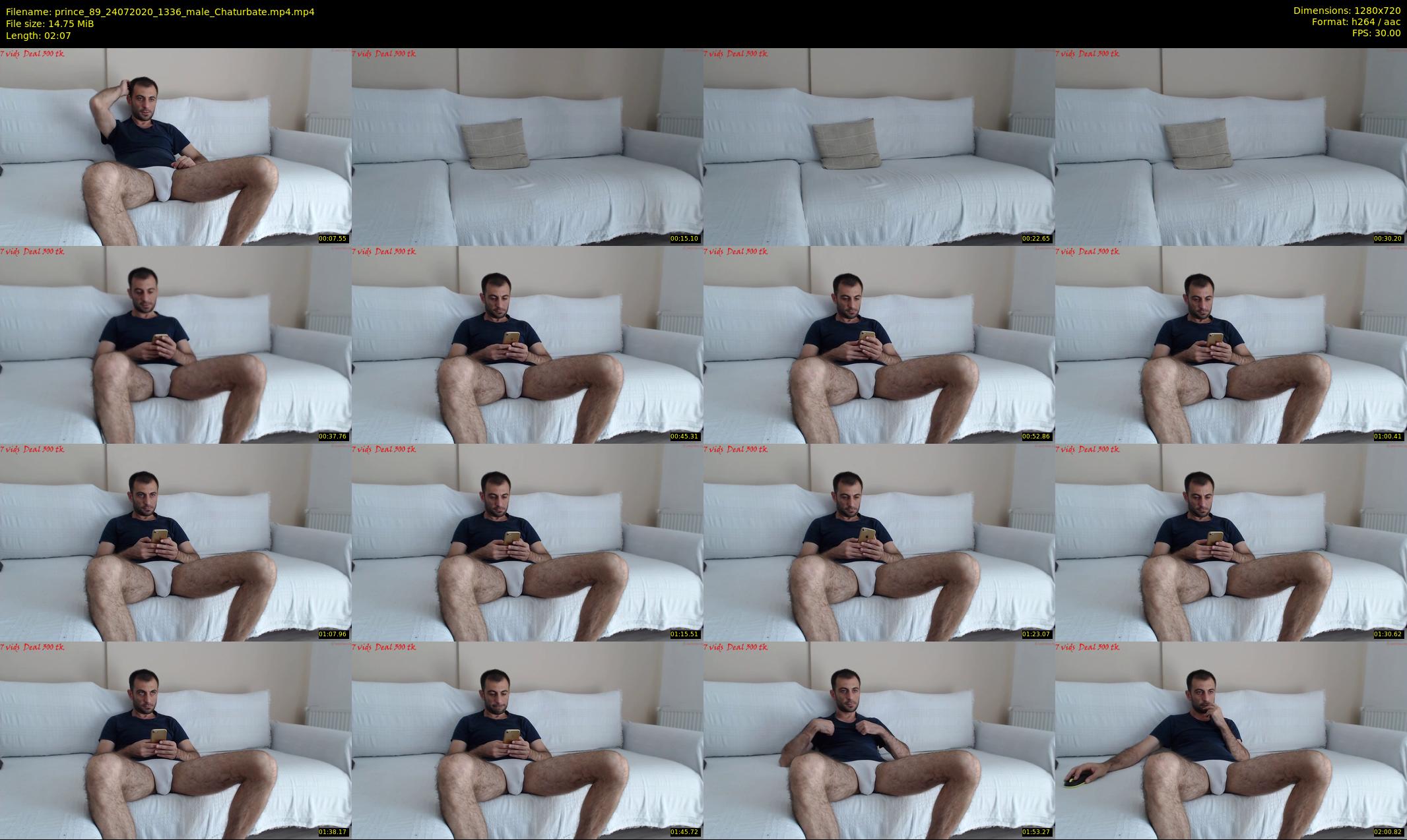 prince_89 — 3 minute Chaturbate male cam show recording, 720p, Jul 24, 2020