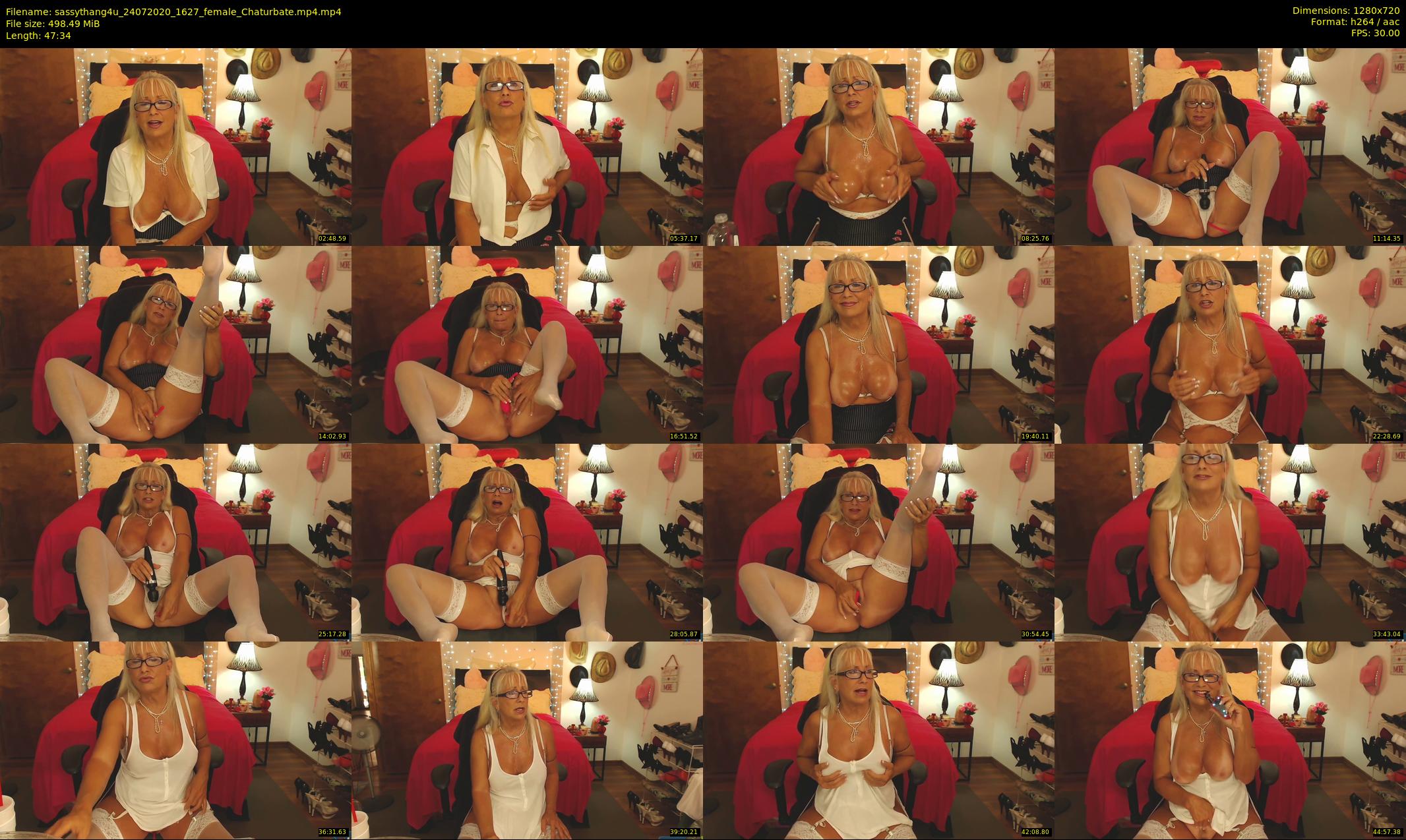 sassythang4u — 48 minute Chaturbate female cam show recording, 720p, Jul 24, 2020
