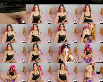 sophia_alejandra — 40 minute Chaturbate female cam show recording, 720p, Jul 24, 2020