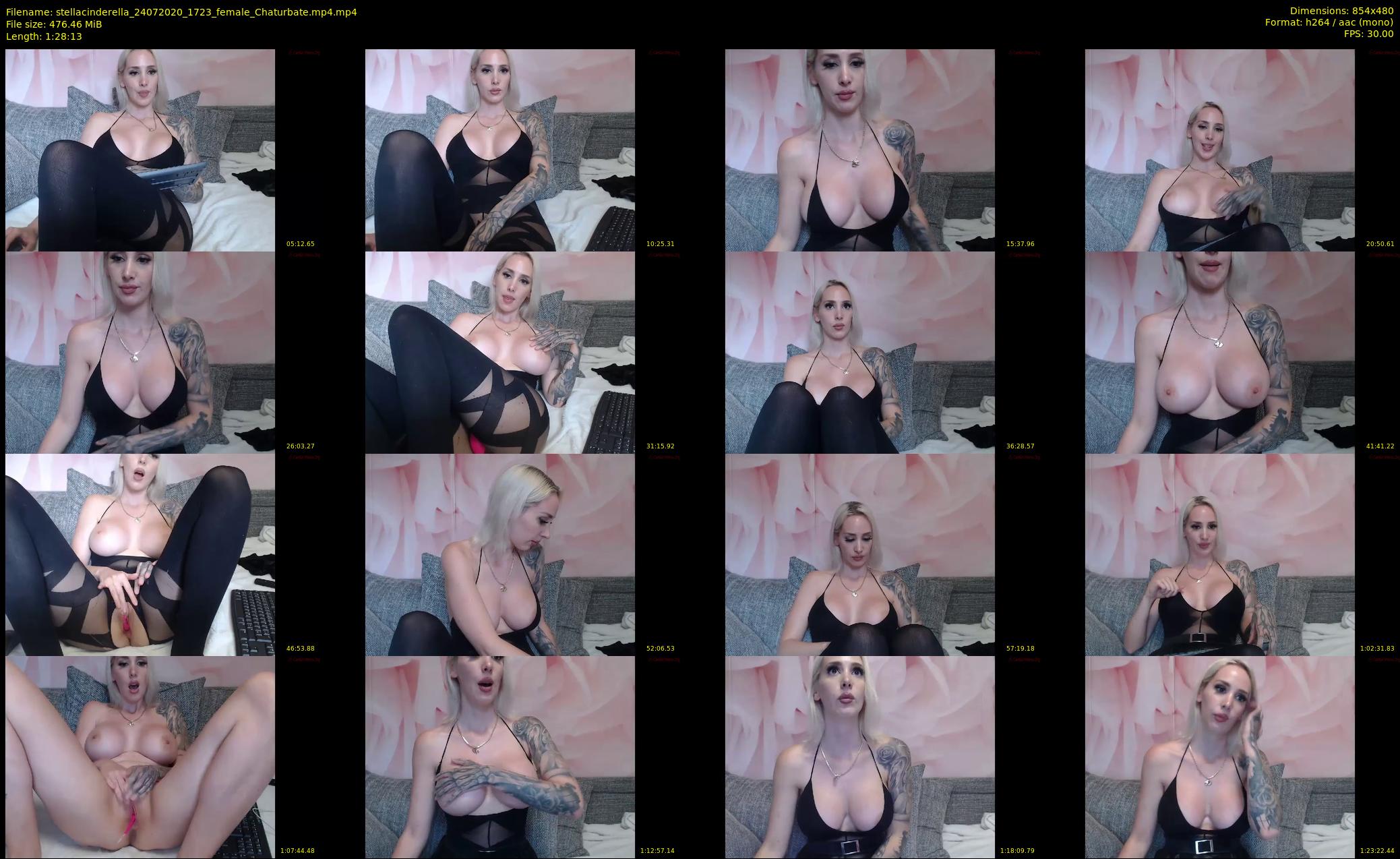 stellacinderella — 89 minute Chaturbate female cam show recording, 480p, Jul 24, 2020