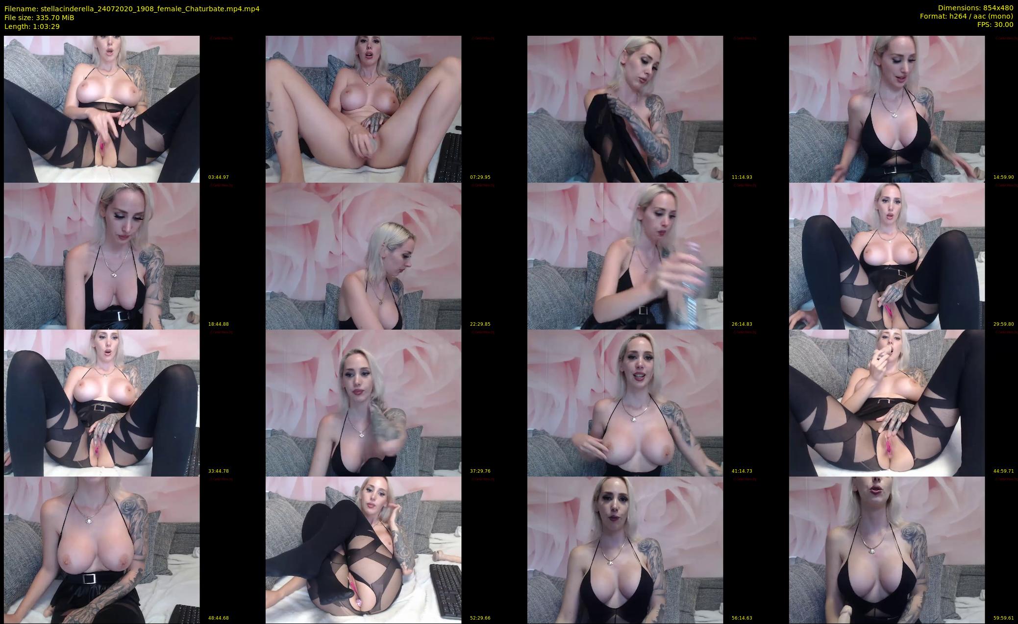 stellacinderella — 64 minute Chaturbate female cam show recording, 480p, Jul 24, 2020