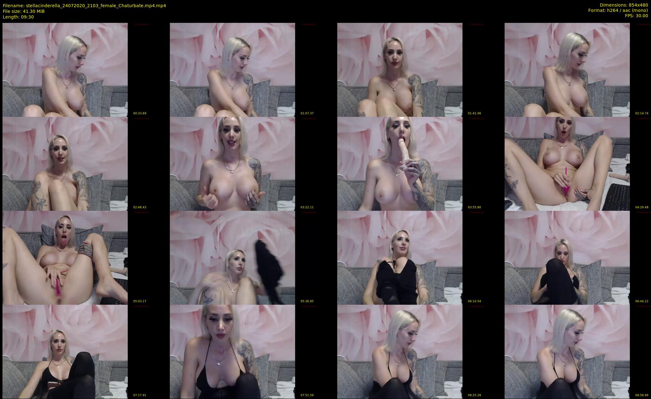 stellacinderella — 10 minute Chaturbate female cam show recording, 480p, Jul 24, 2020