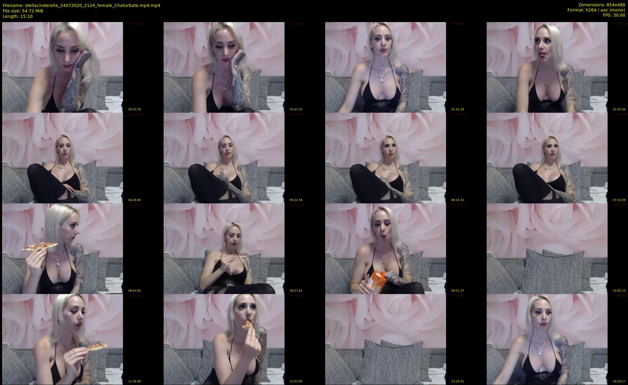 stellacinderella — 16 minute Chaturbate female cam show recording, 480p, Jul 24, 2020