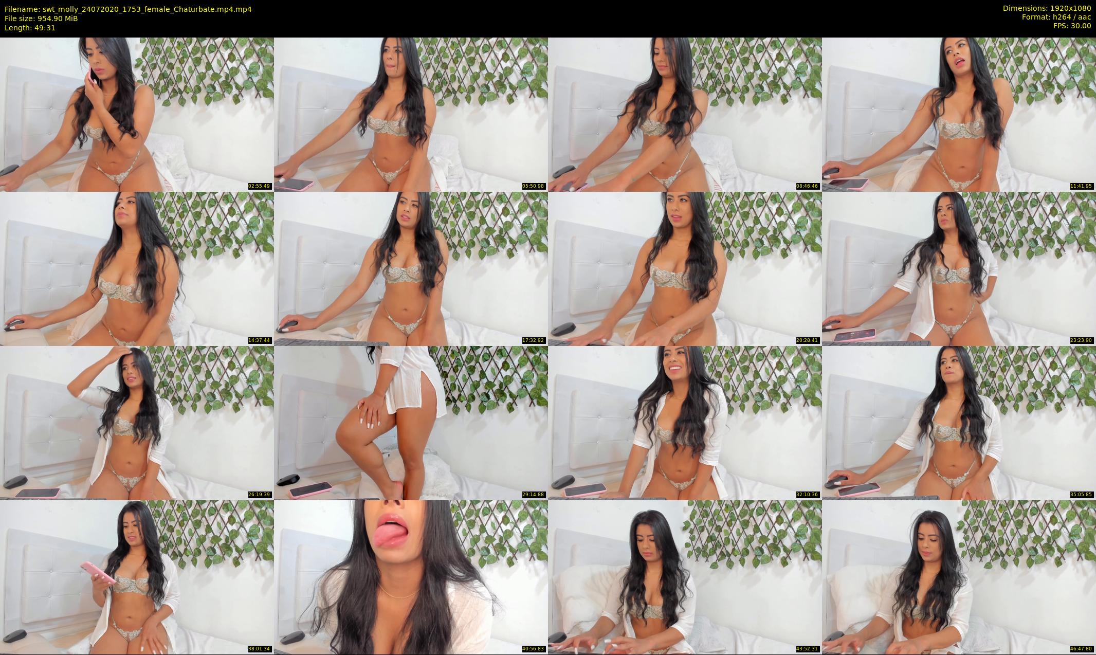 swt_molly — 50 minute Chaturbate female cam show recording, 1080p, Jul 24, 2020