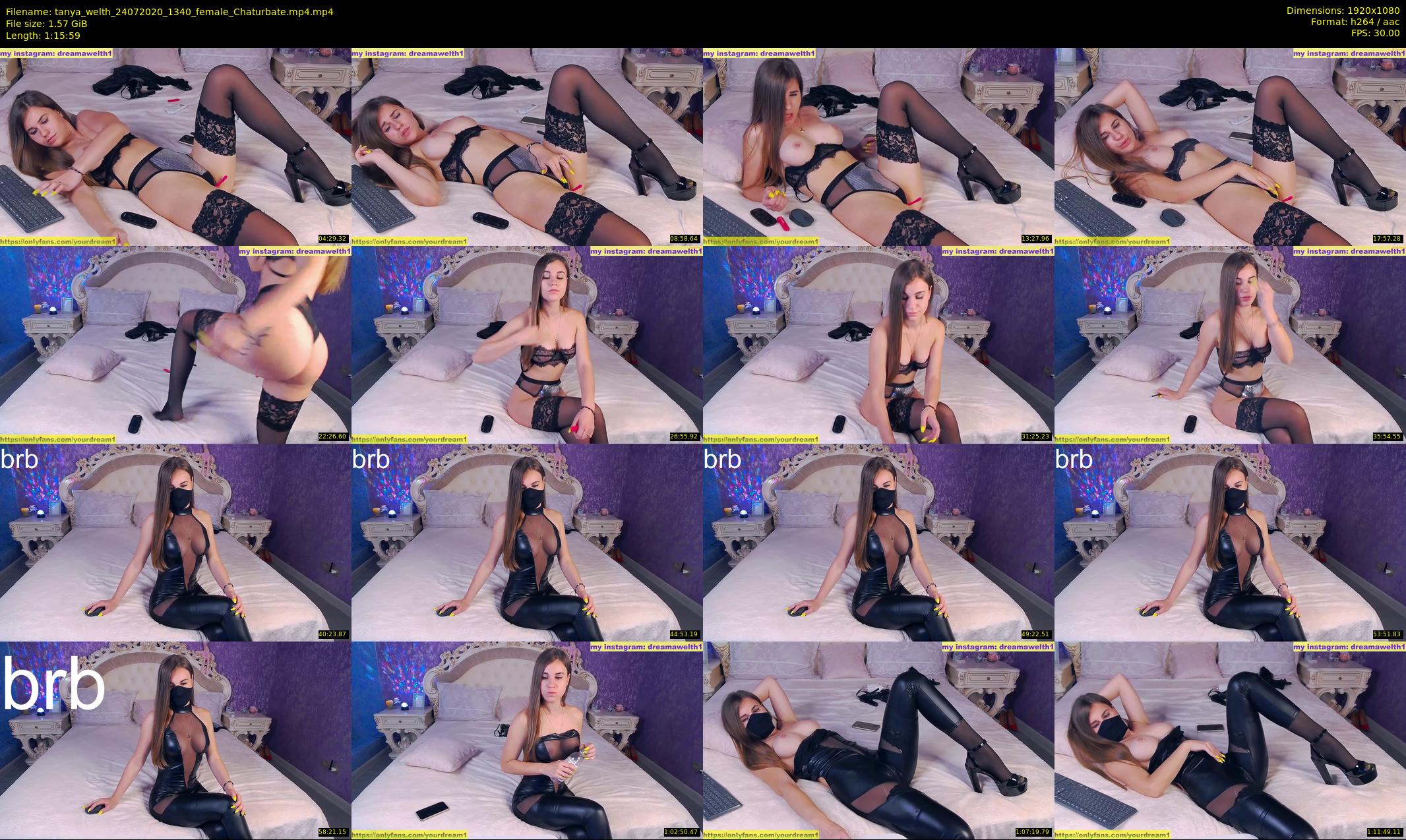 tanya_welth — 76 minute Chaturbate female cam show recording, 1080p, Jul 24, 2020