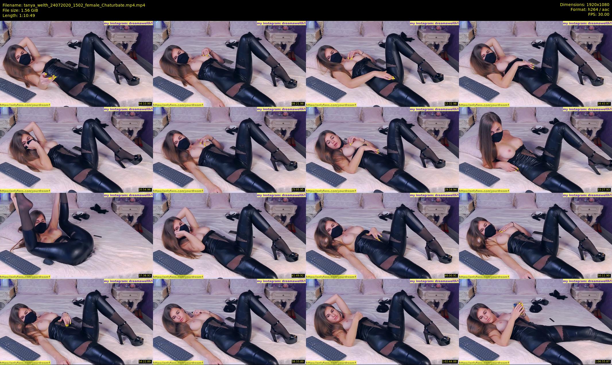 tanya_welth — 71 minute Chaturbate female cam show recording, 1080p, Jul 24, 2020