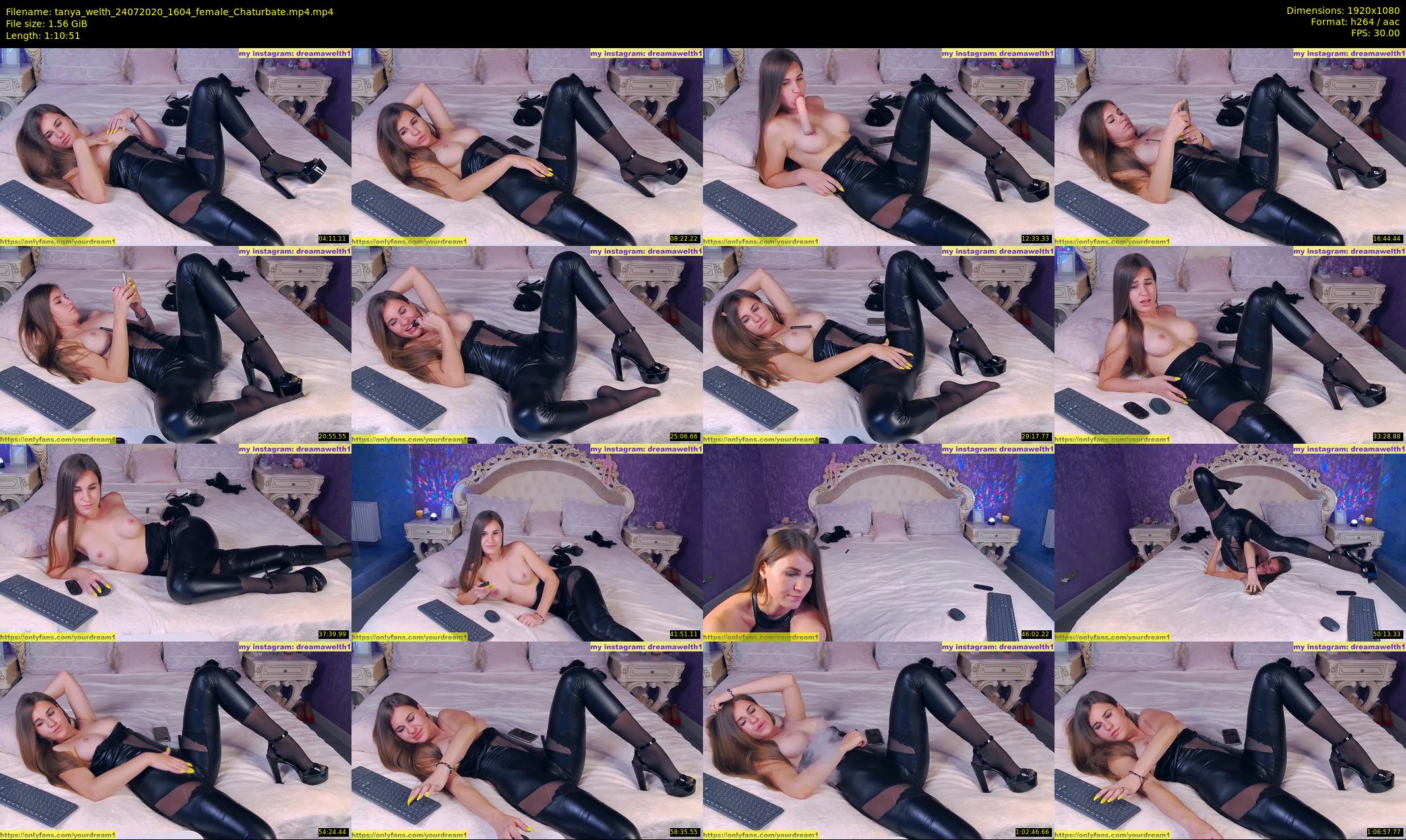 tanya_welth — 71 minute Chaturbate female cam show recording, 1080p, Jul 24, 2020