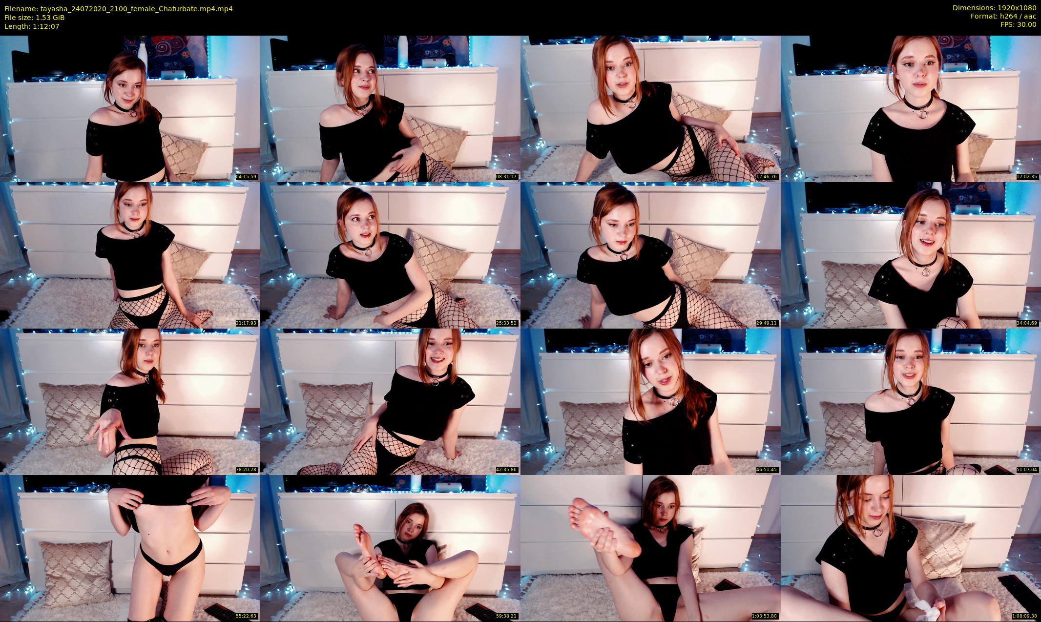 tayasha — 73 minute Chaturbate female cam show recording, 1080p, Jul 24, 2020