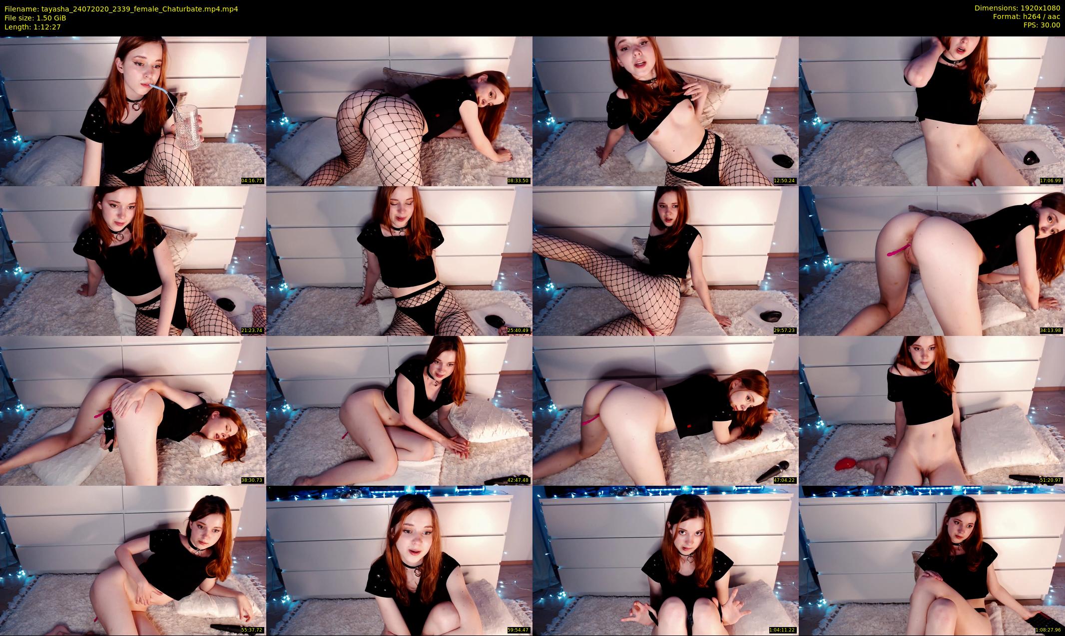 tayasha — 73 minute Chaturbate female cam show recording, 1080p, Jul 24, 2020