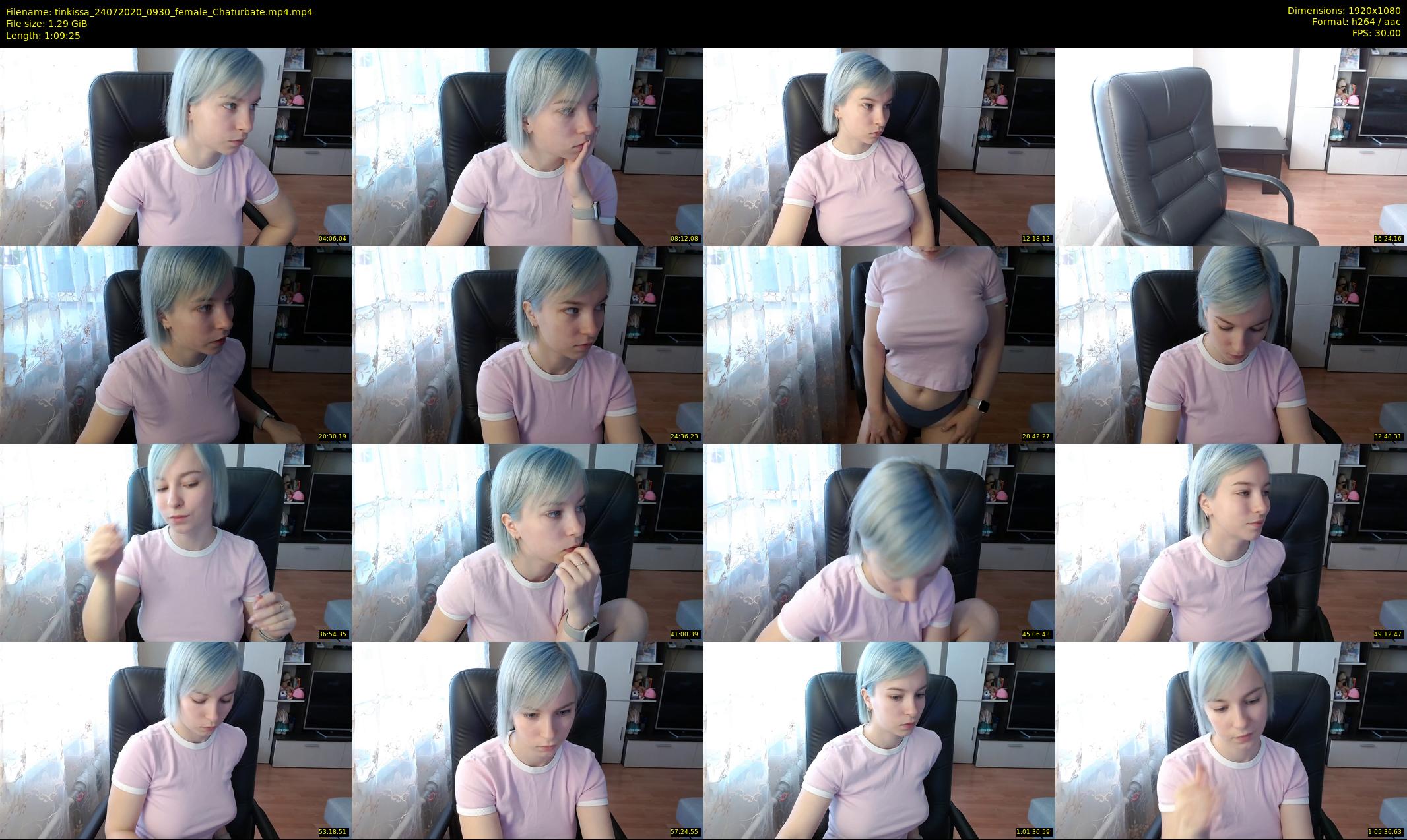 tinkissa — 70 minute Chaturbate couple cam show recording, 1080p, Jul 24, 2020