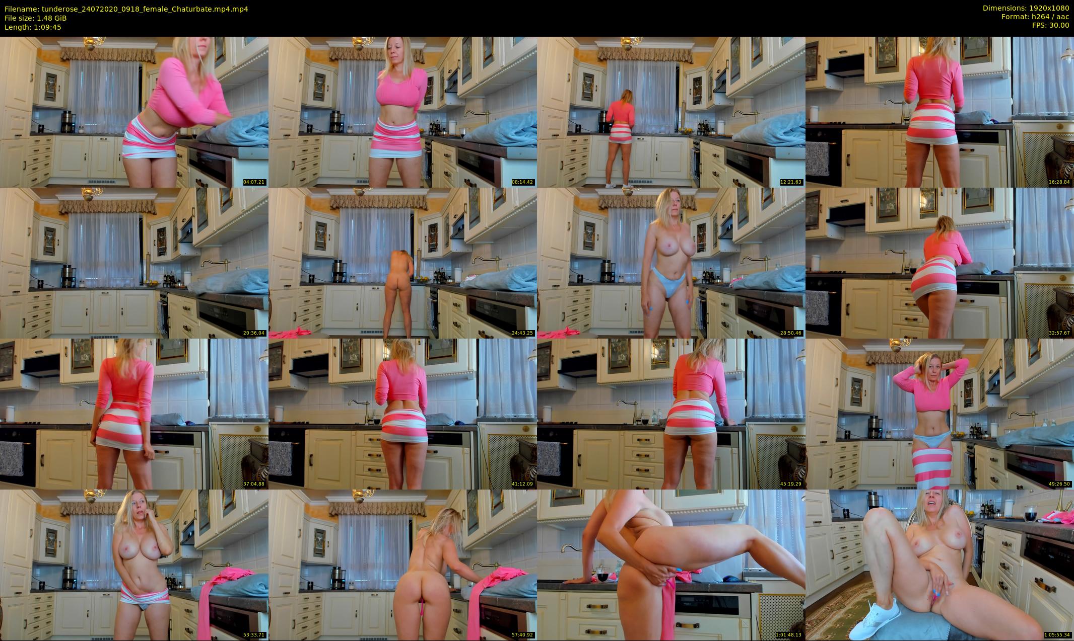 tunderose — 70 minute Chaturbate female cam show recording, 1080p, Jul 24, 2020