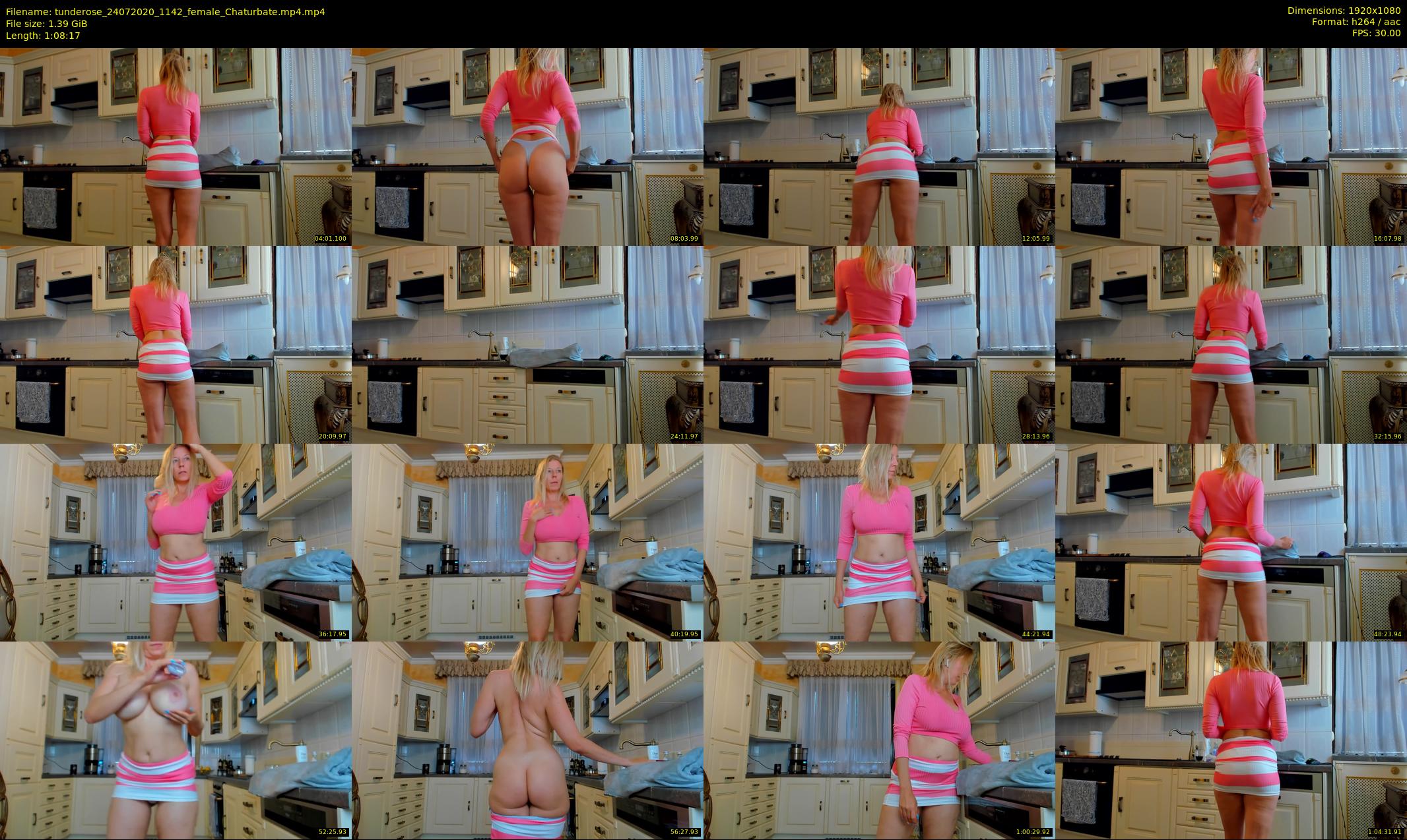 tunderose — 69 minute Chaturbate female cam show recording, 1080p, Jul 24, 2020