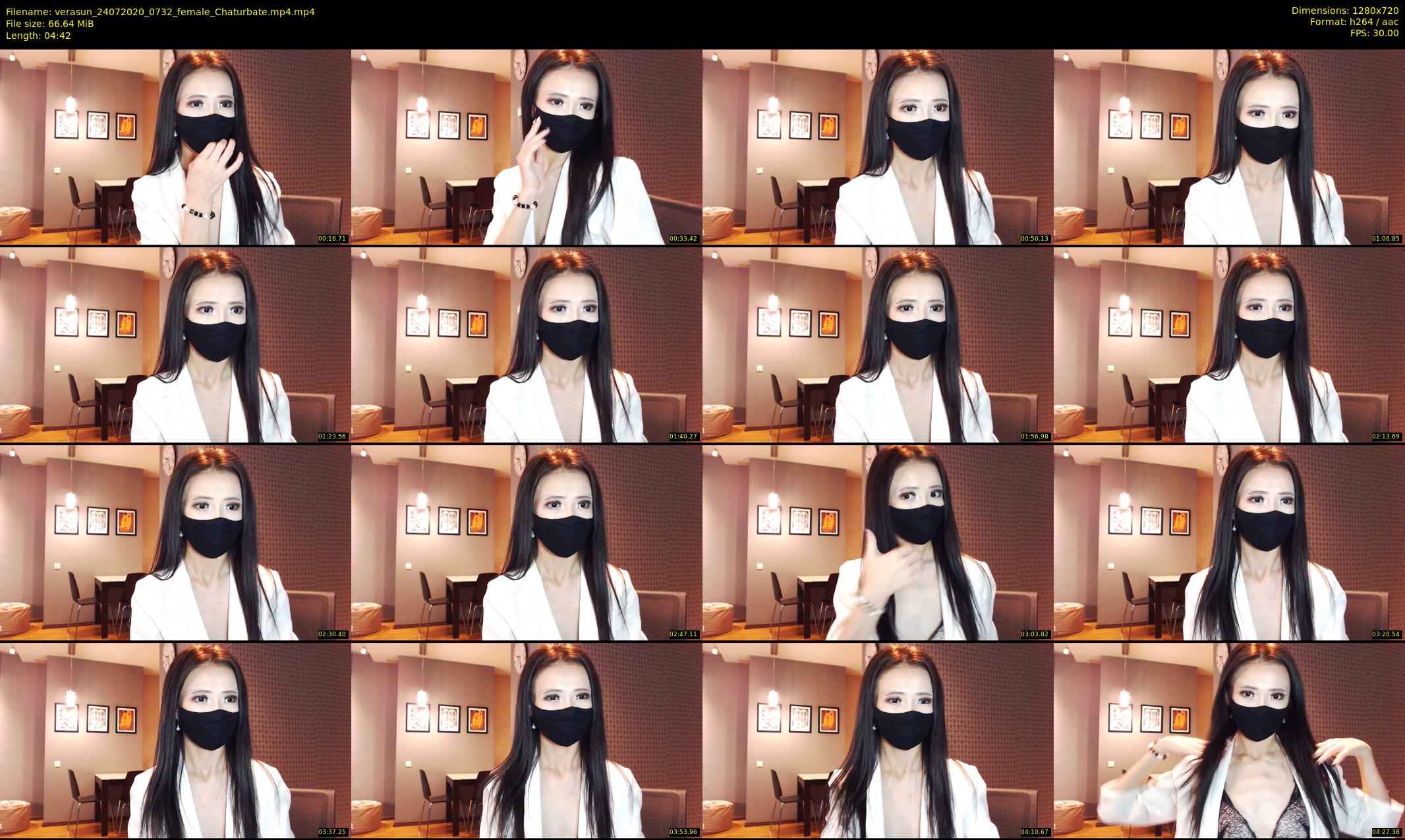 verasun — 5 minute Chaturbate female cam show recording, 720p, Jul 24, 2020