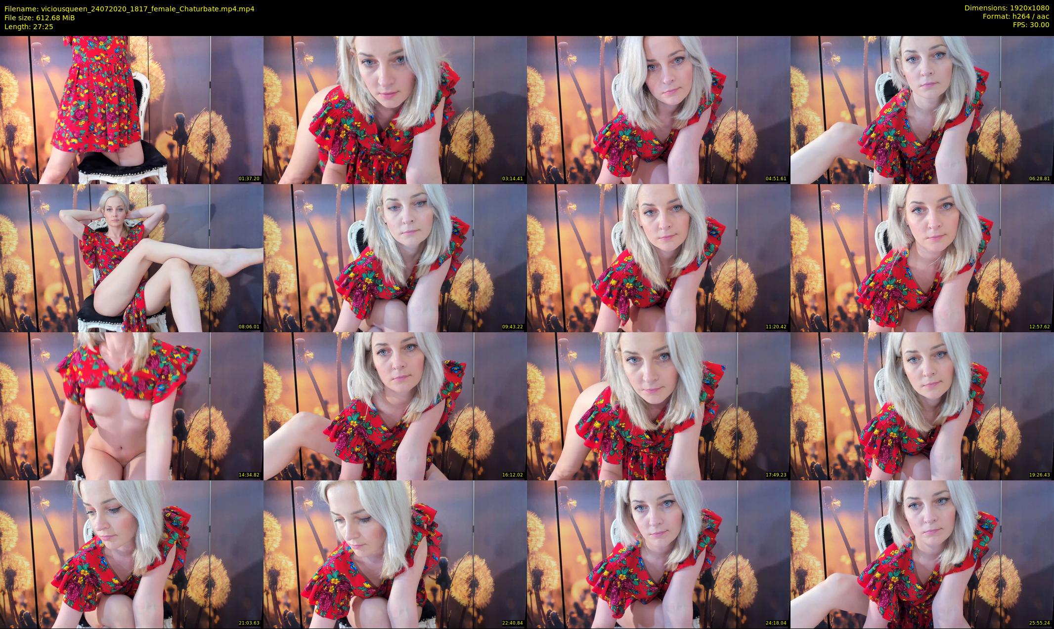 viciousqueen — 28 minute Chaturbate female cam show recording, 1080p, Jul 24, 2020