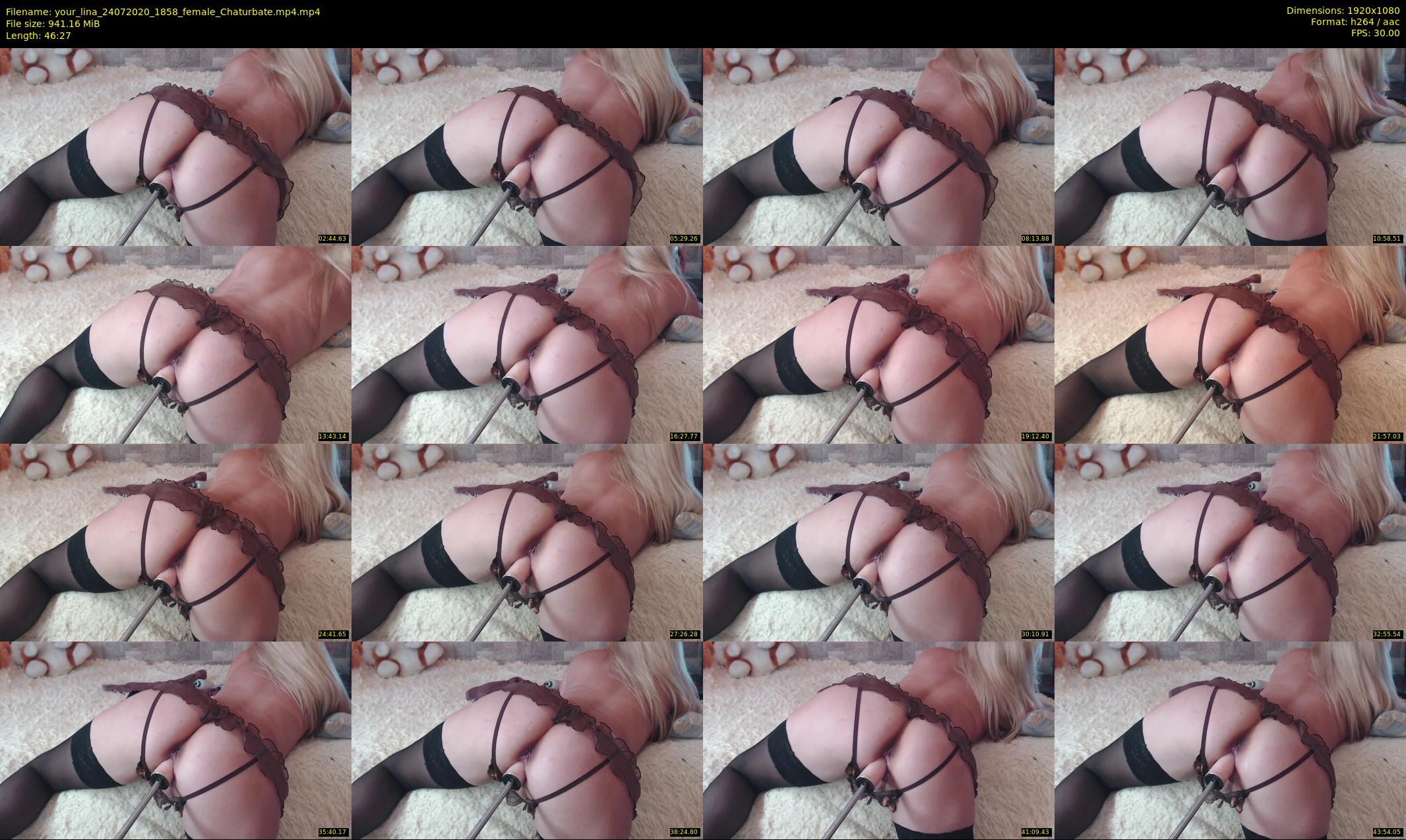 your_lina — 47 minute Chaturbate female cam show recording, 1080p, Jul 24, 2020