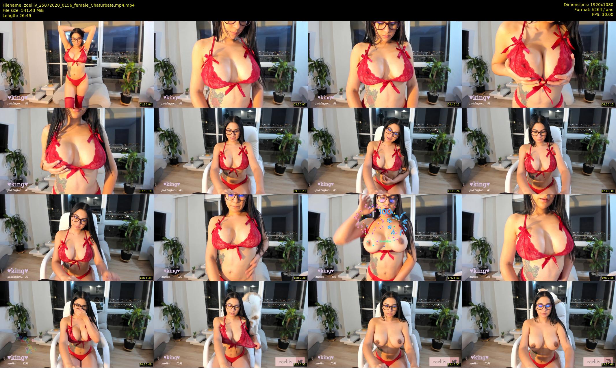 zoeliiv — 27 minute Chaturbate female cam show recording, 1080p, Jul 25, 2020