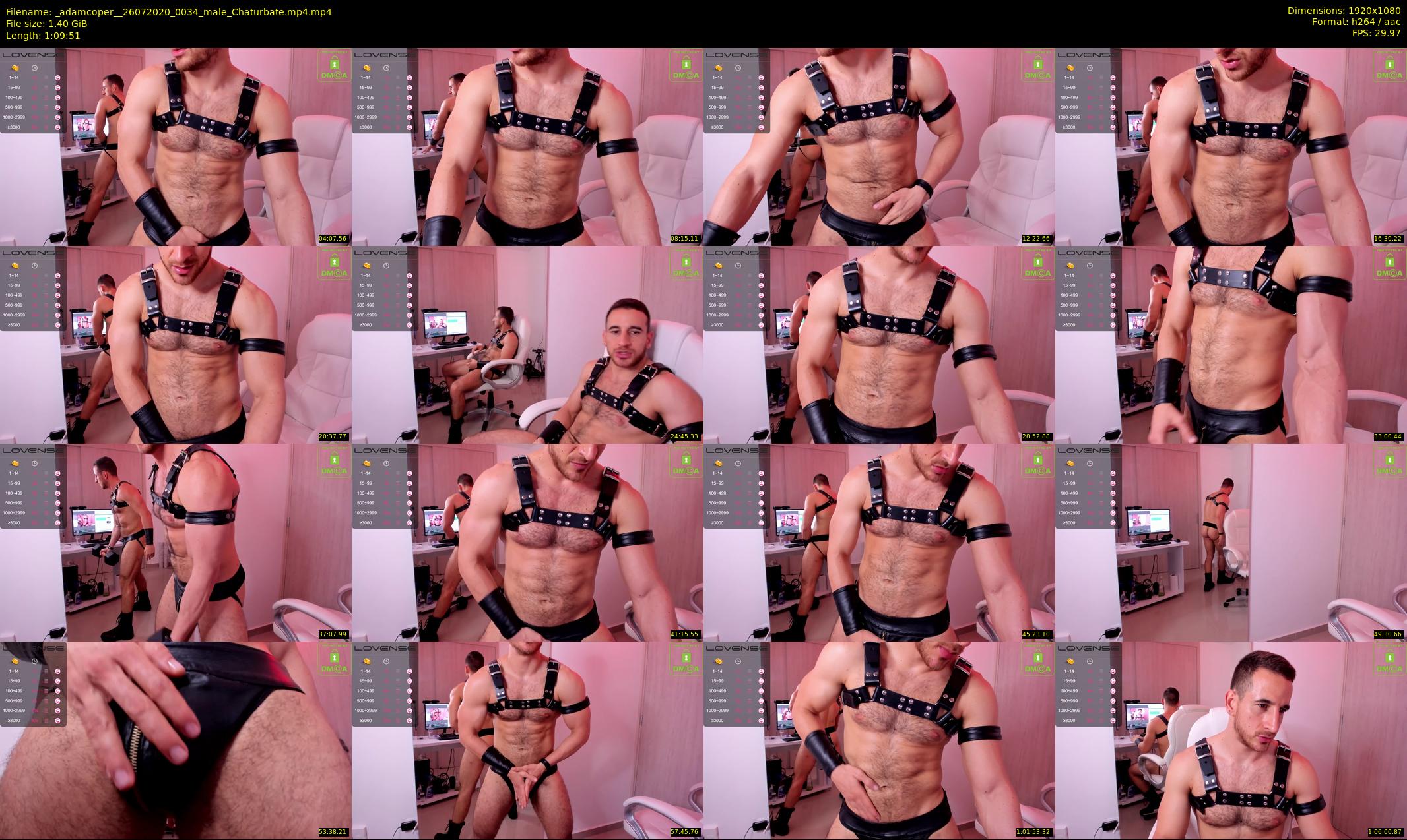 _adamcoper_ — 70 minute Chaturbate male cam show recording, 1080p, Jul 26, 2020