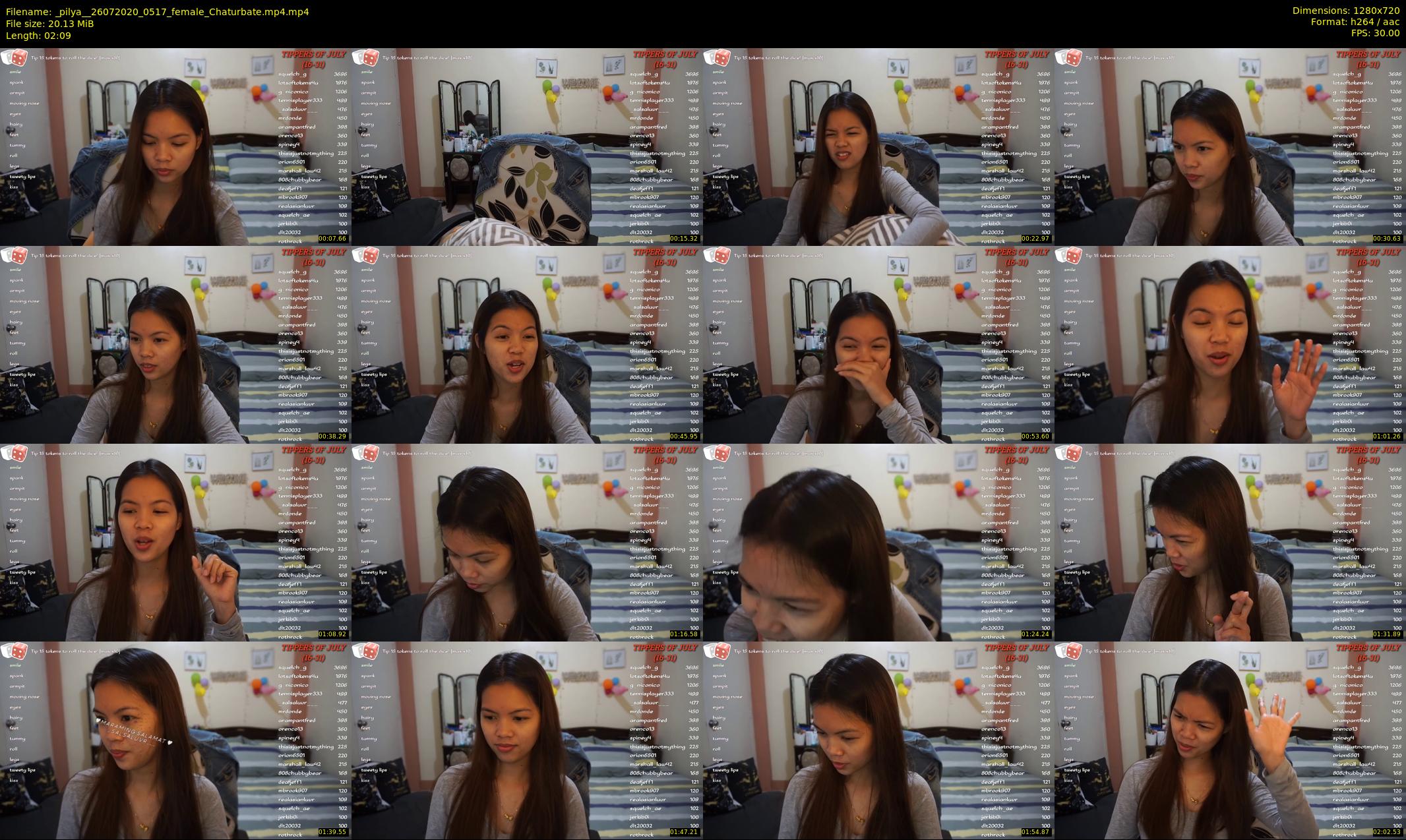 _pilya_ — 3 minute Chaturbate female cam show recording, 720p, Jul 26, 2020