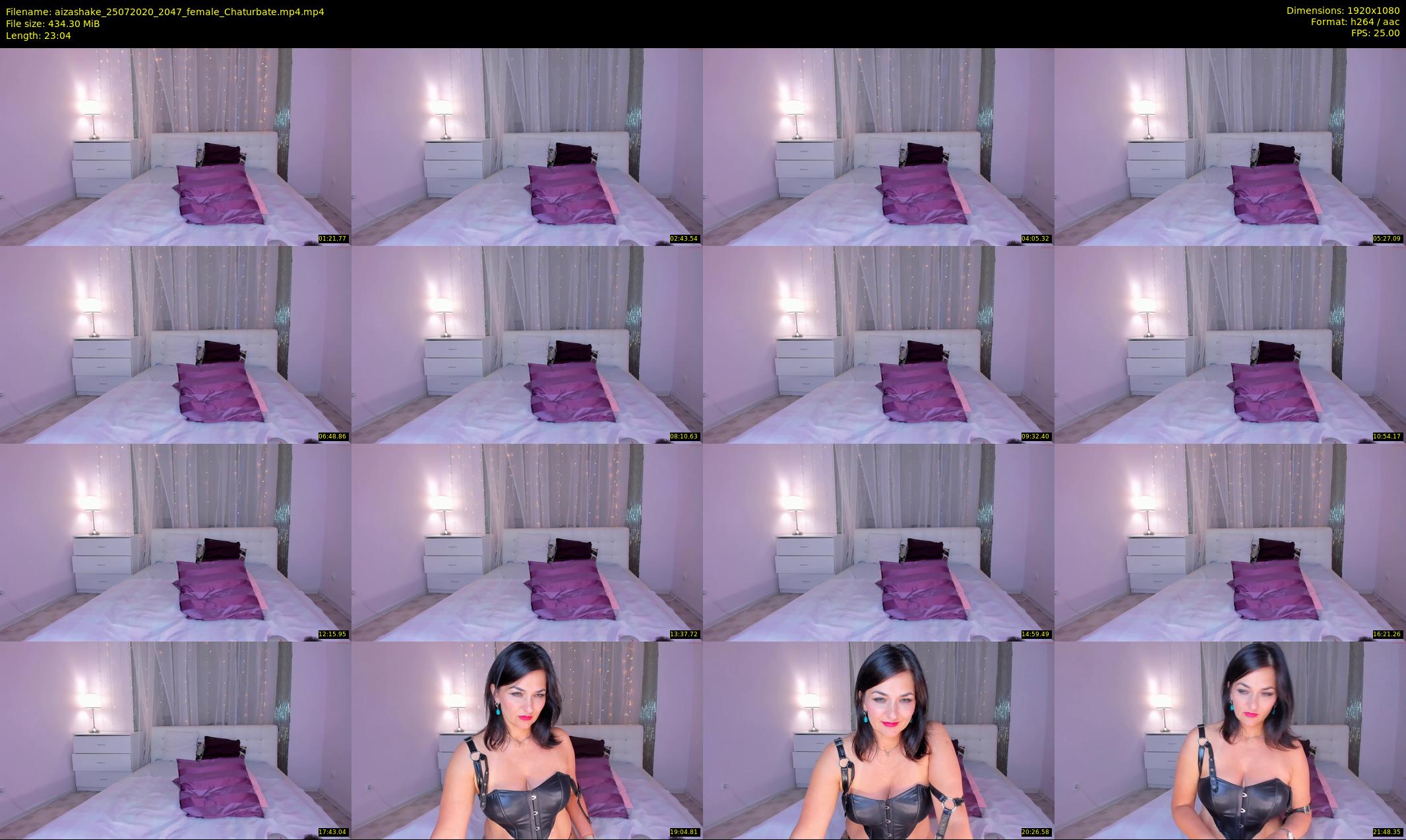 aizashake — 24 minute Chaturbate female cam show recording, 1080p, Jul 25, 2020
