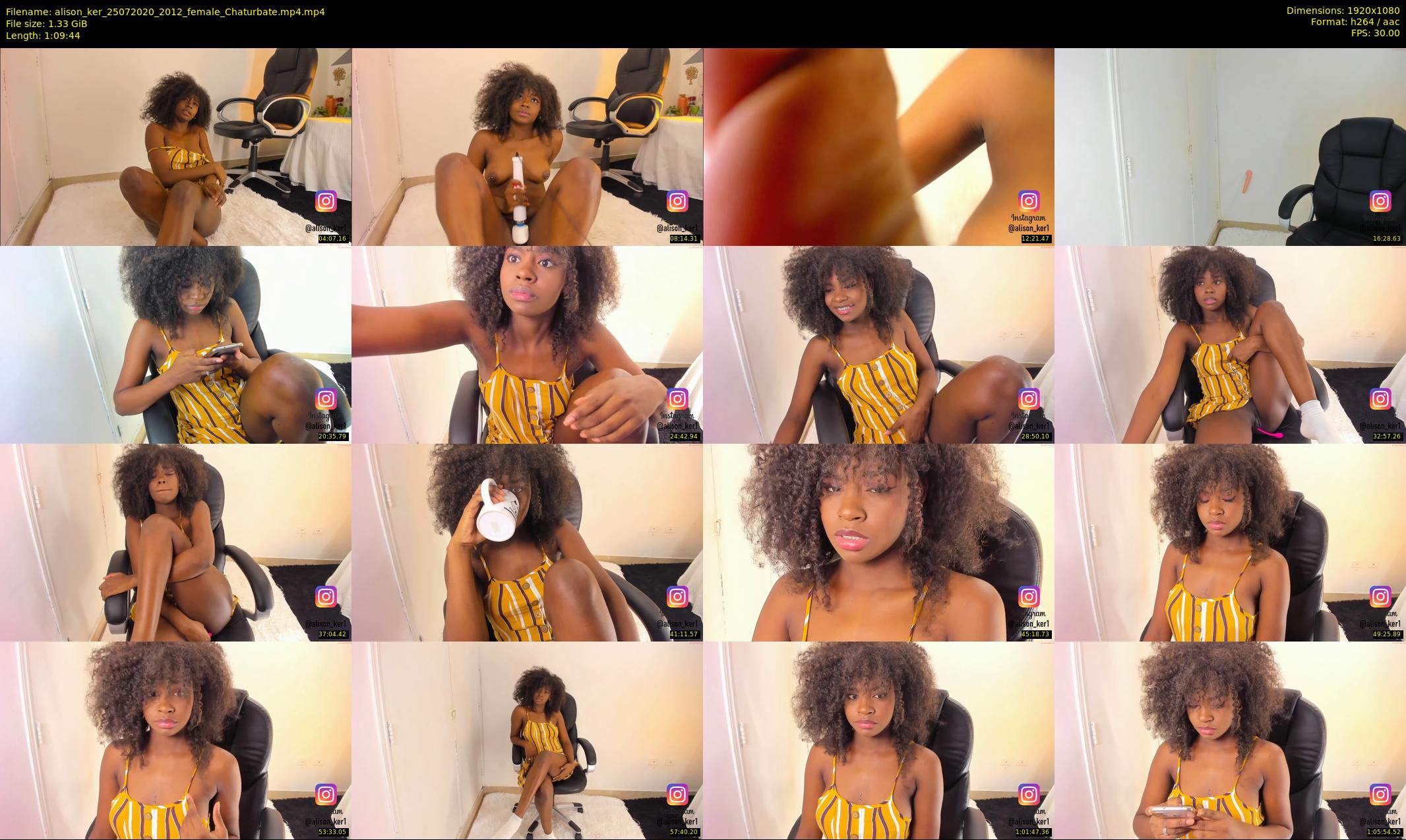 alison_ker — 70 minute Chaturbate female cam show recording, 1080p, Jul 25, 2020